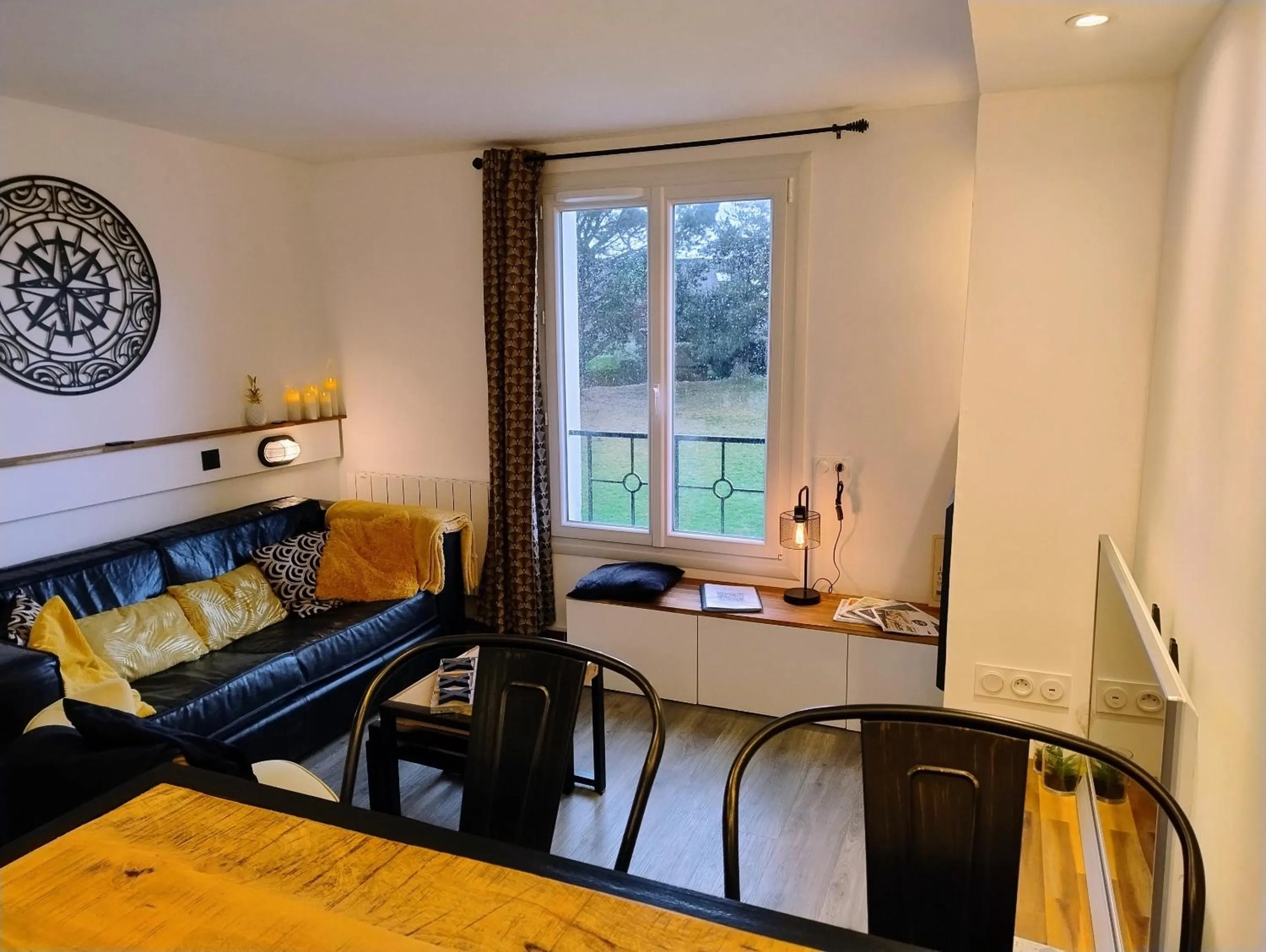 Living room in Ti Kabanouz