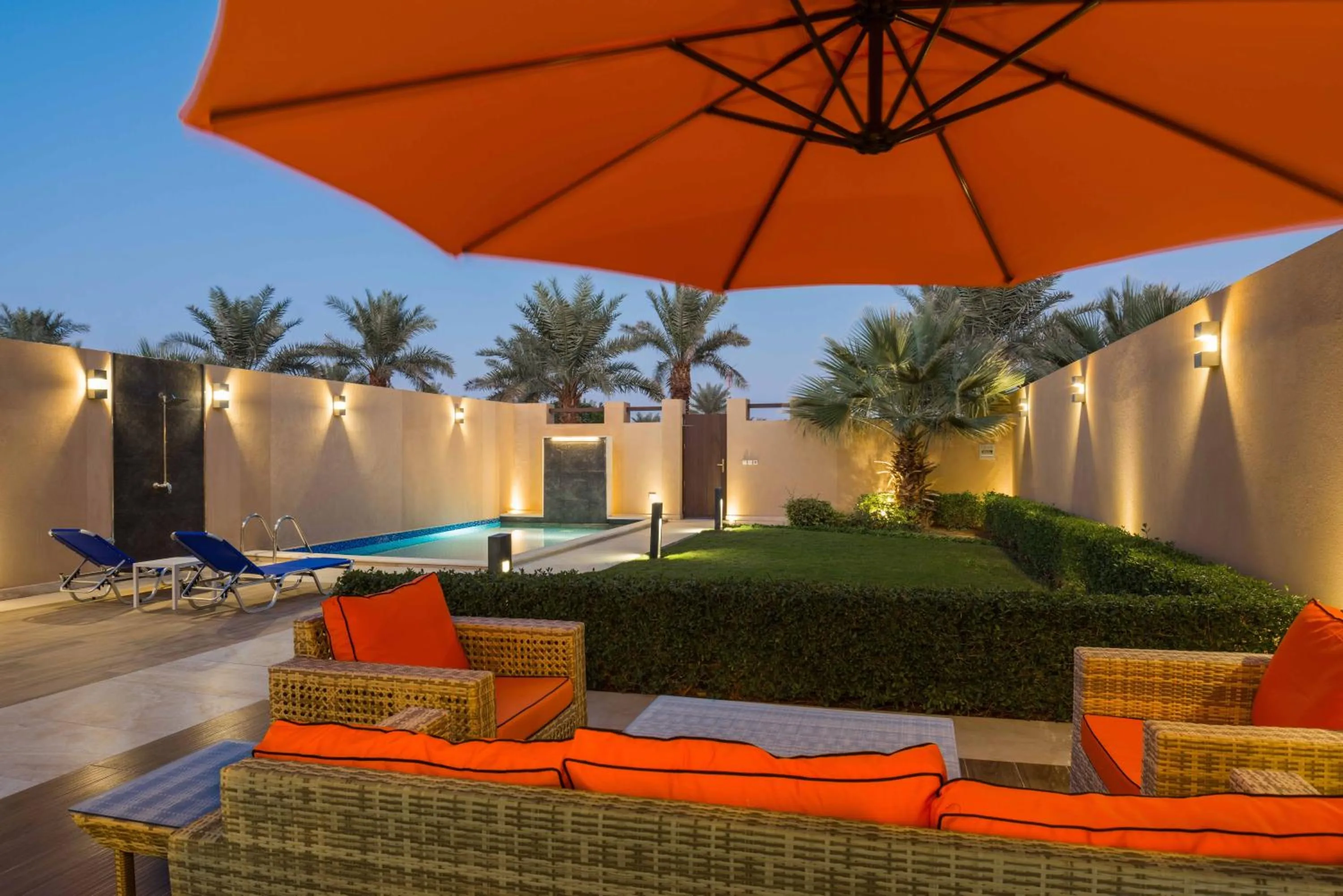 Patio in Dorat Najd Resort