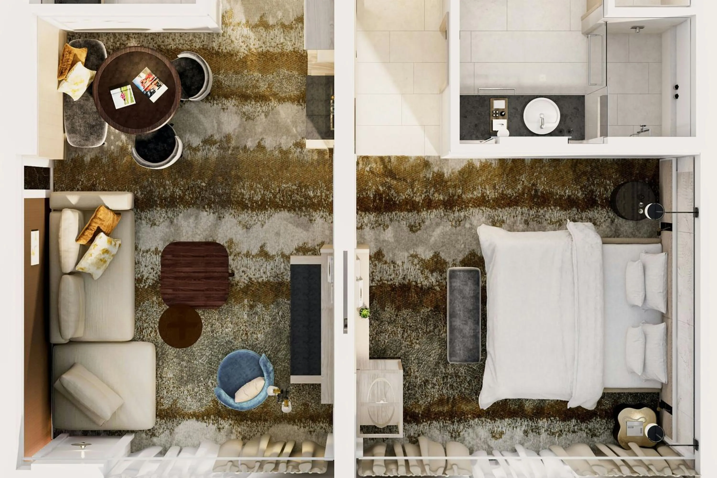 Photo of the whole room in The Westin Grand Frankfurt