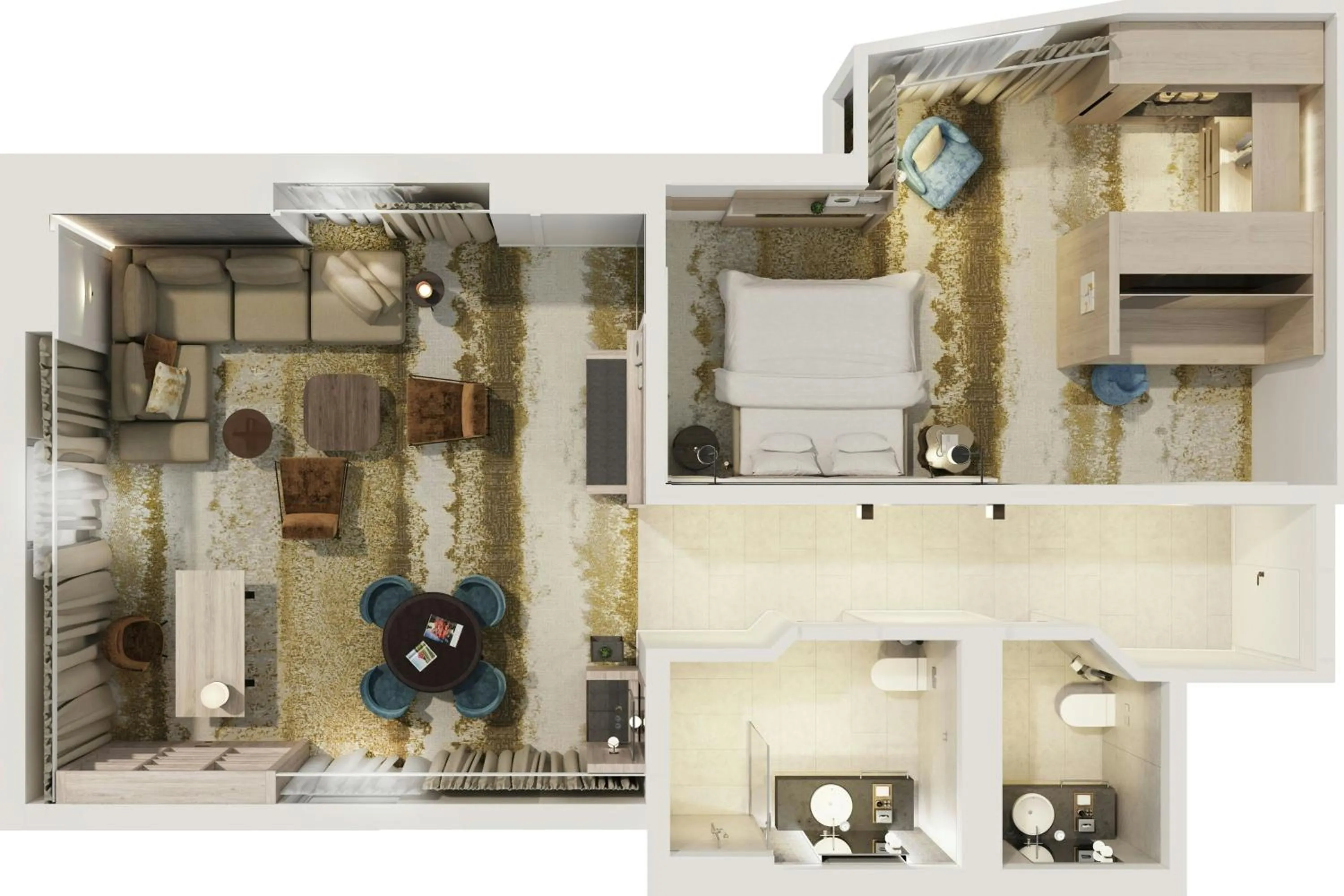 Photo of the whole room in The Westin Grand Frankfurt