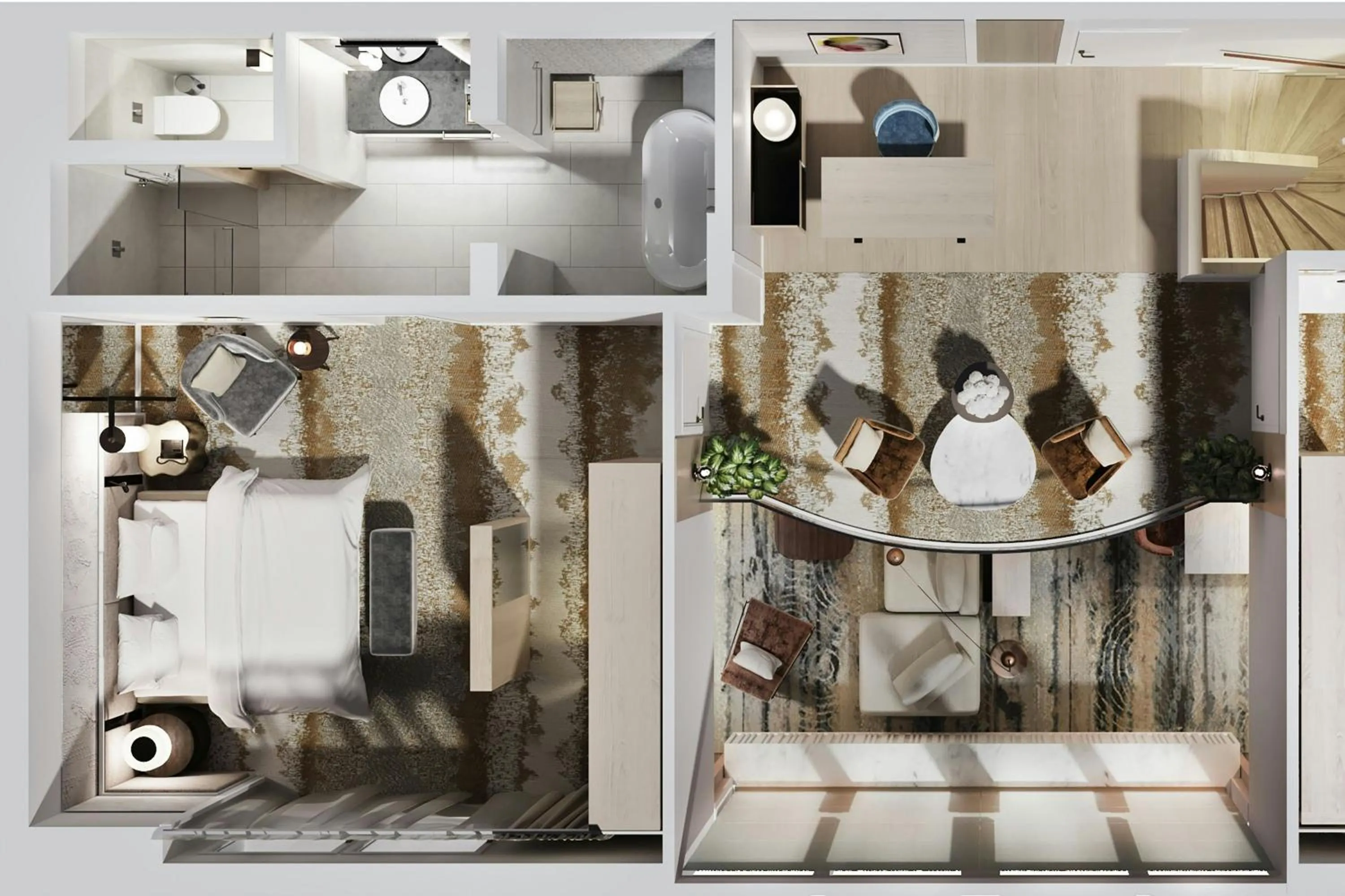 Photo of the whole room in The Westin Grand Frankfurt