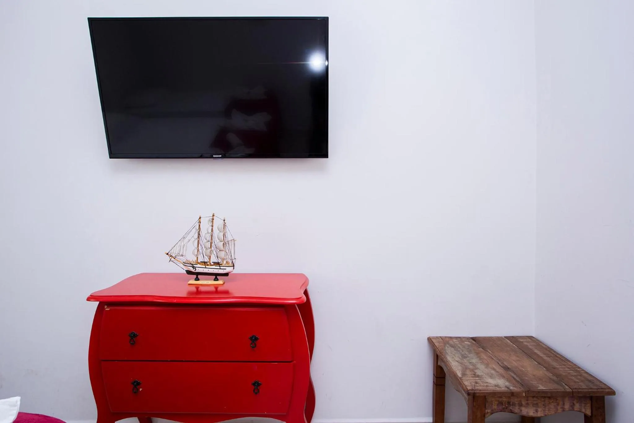 TV and multimedia in Pousada Guarubela Veloso