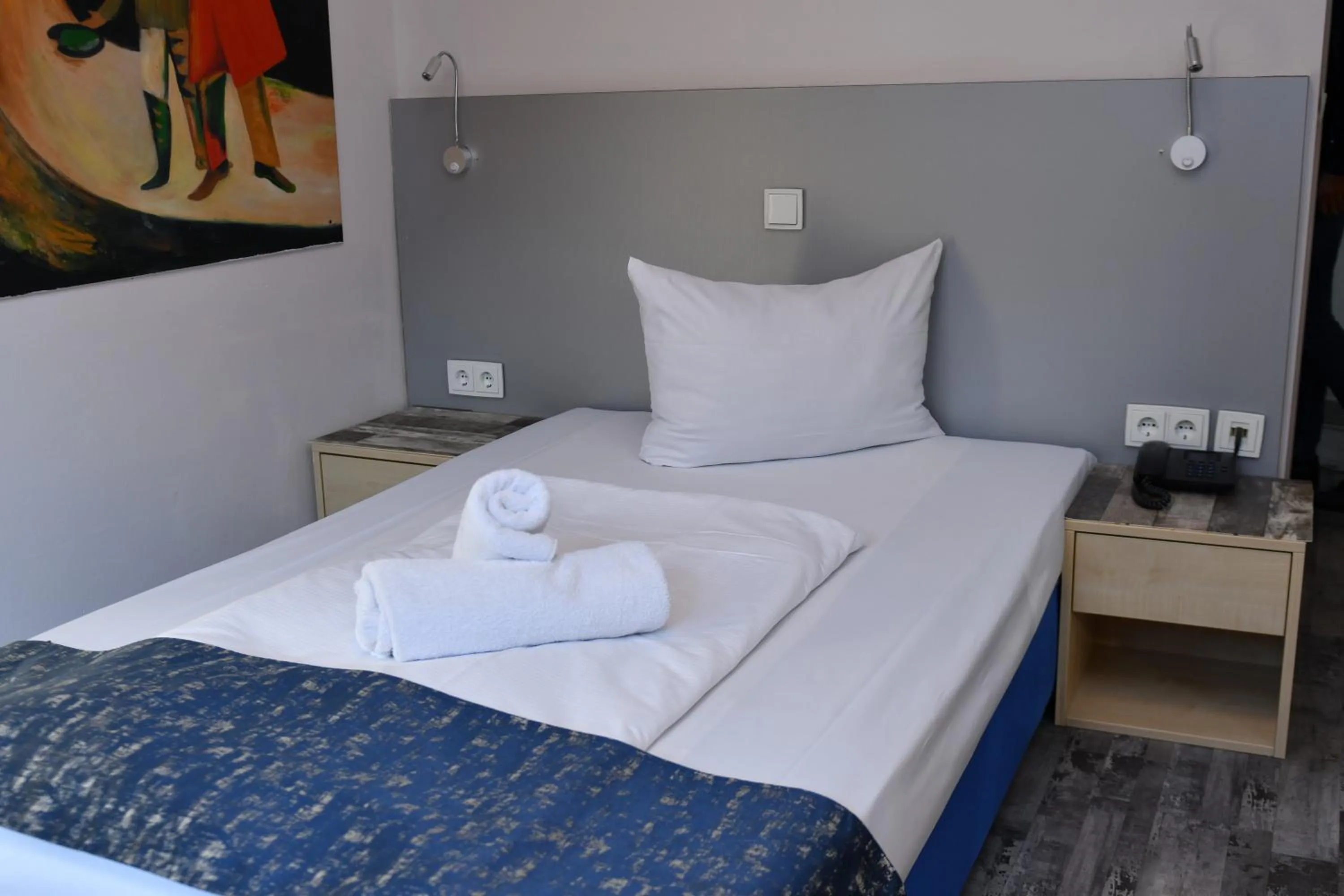 Bed in Hotel Münchner Hof