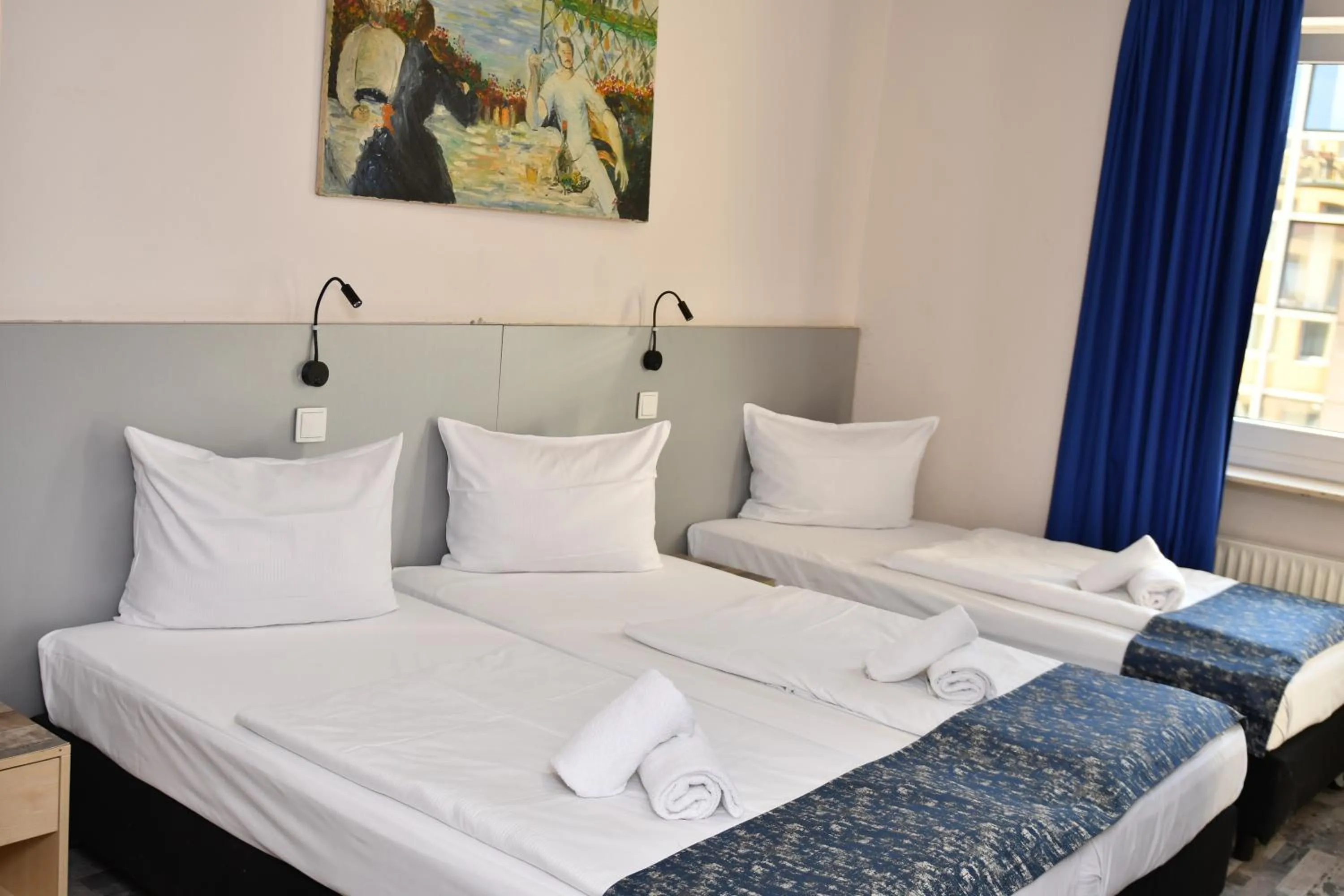 Bed in Hotel Münchner Hof