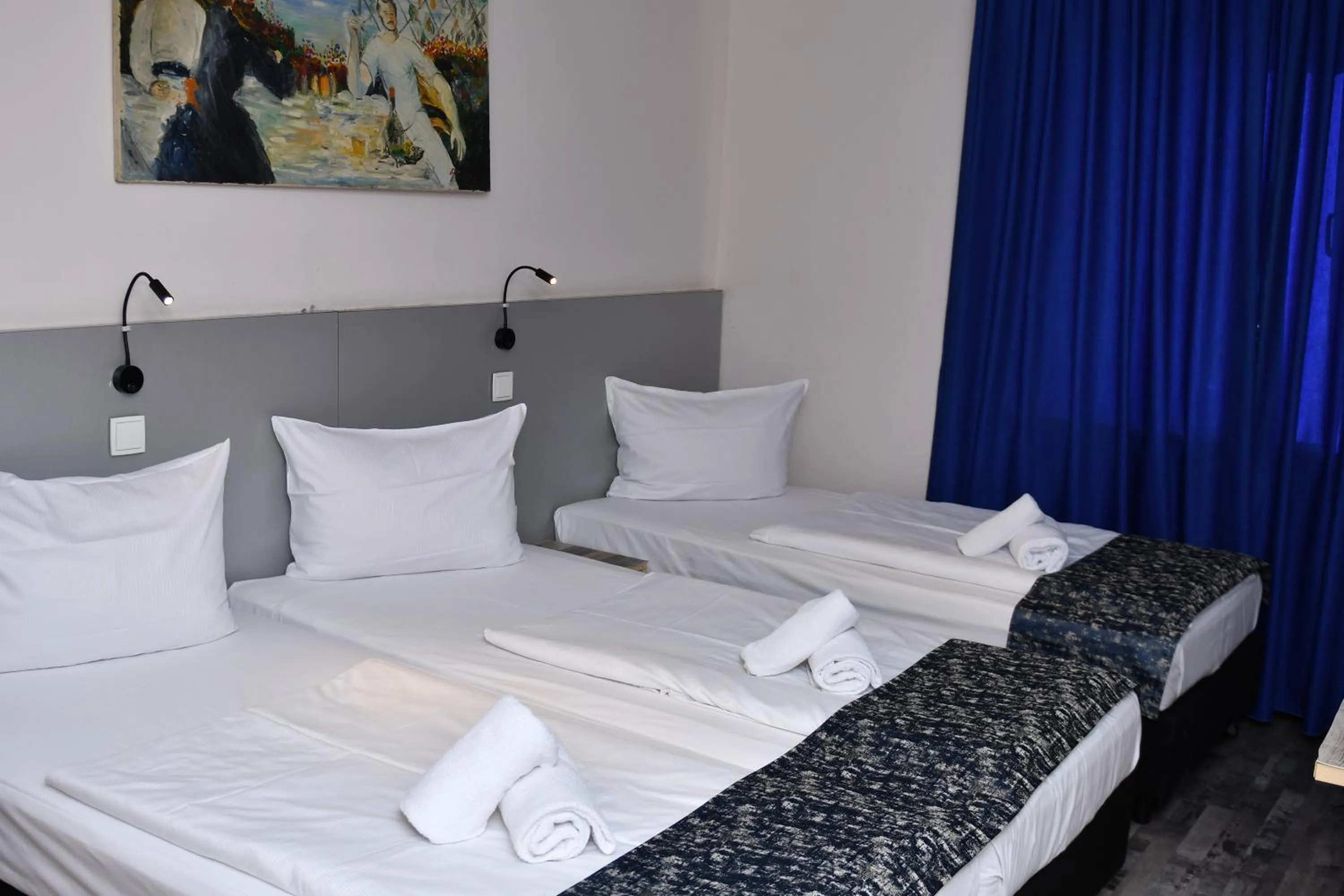 Bed in Hotel Münchner Hof