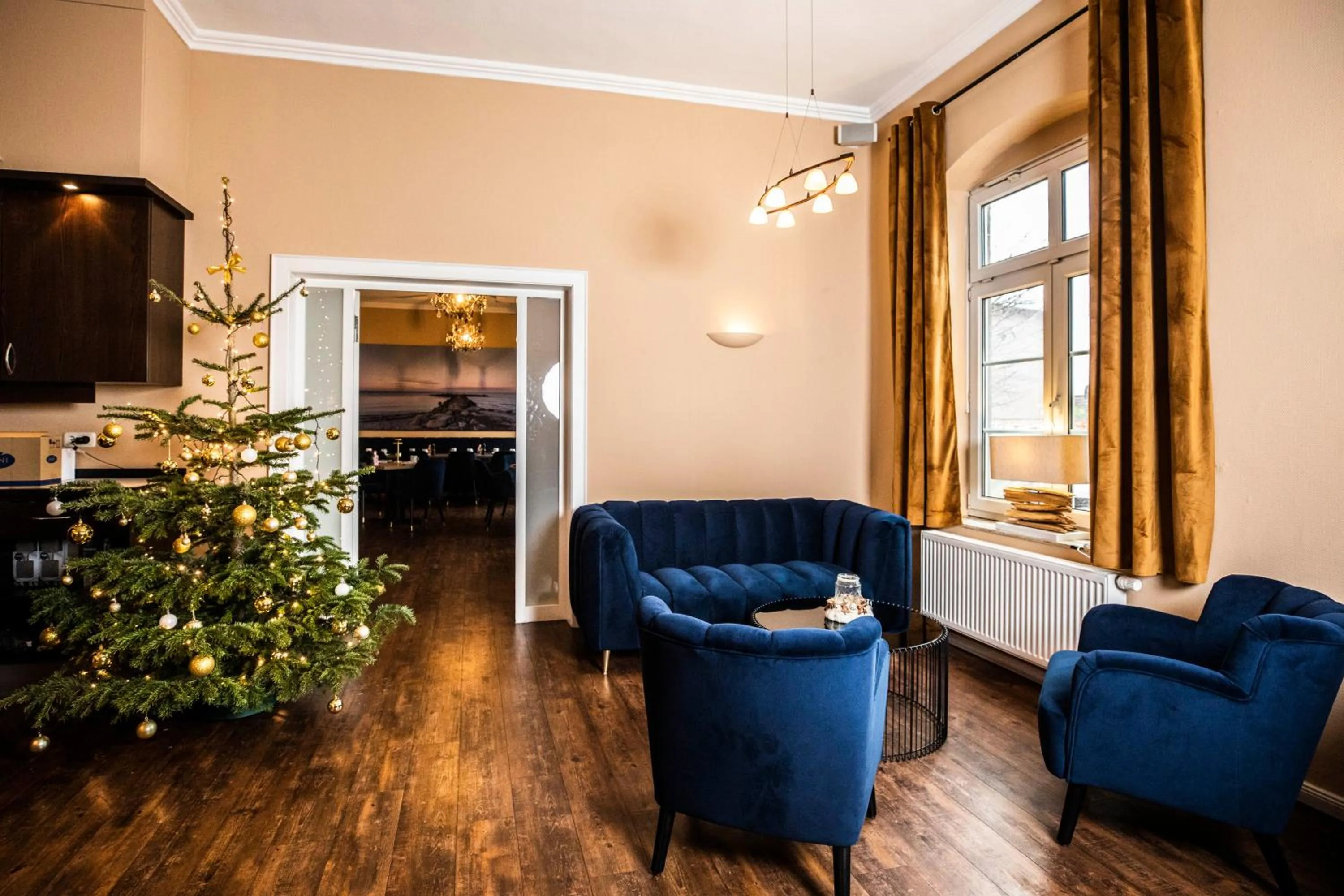 Lobby or reception in Hotel am Rathaus