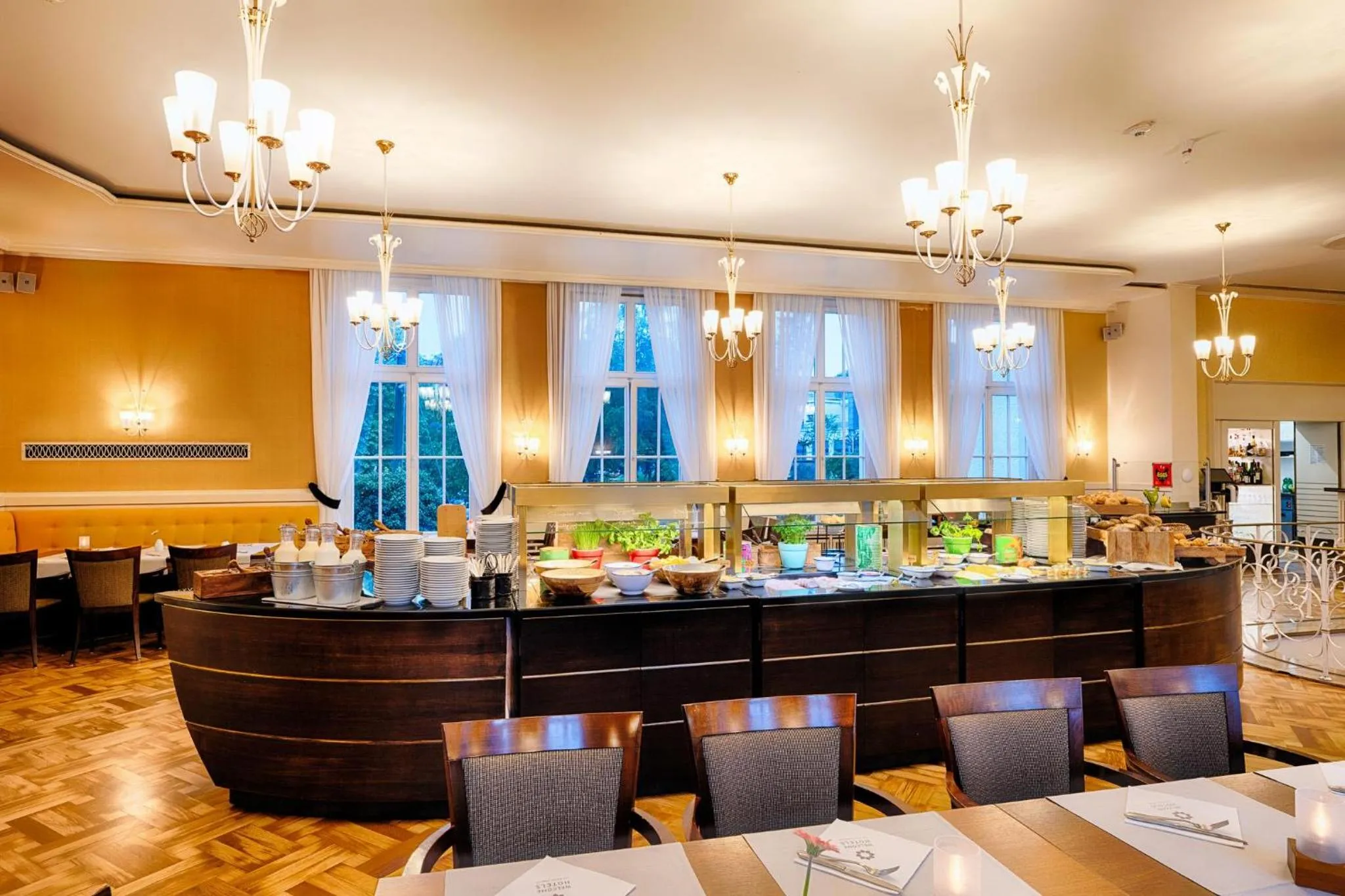 Restaurant/places to eat in Welcome Hotel Meschede Hennesee