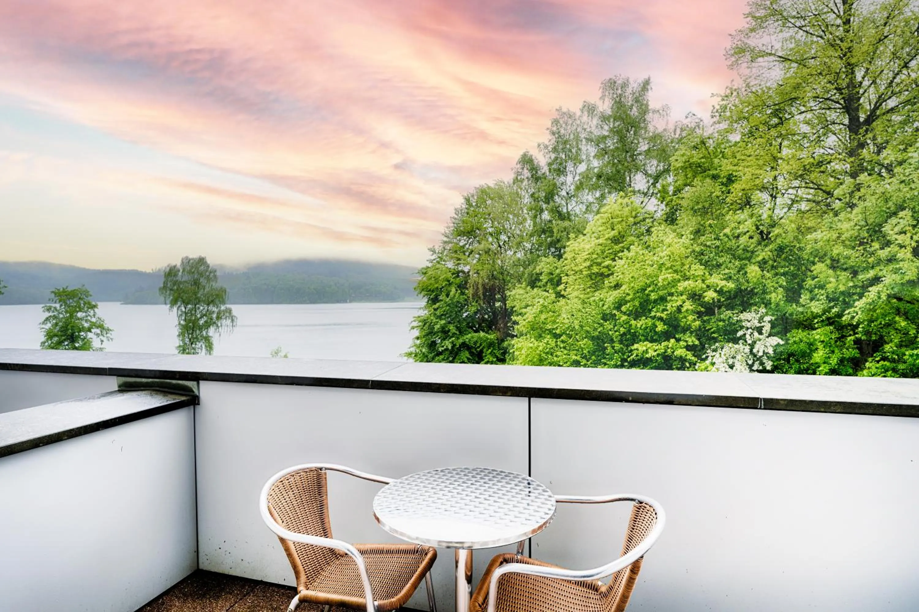 Balcony/Terrace in Welcome Hotel Meschede Hennesee