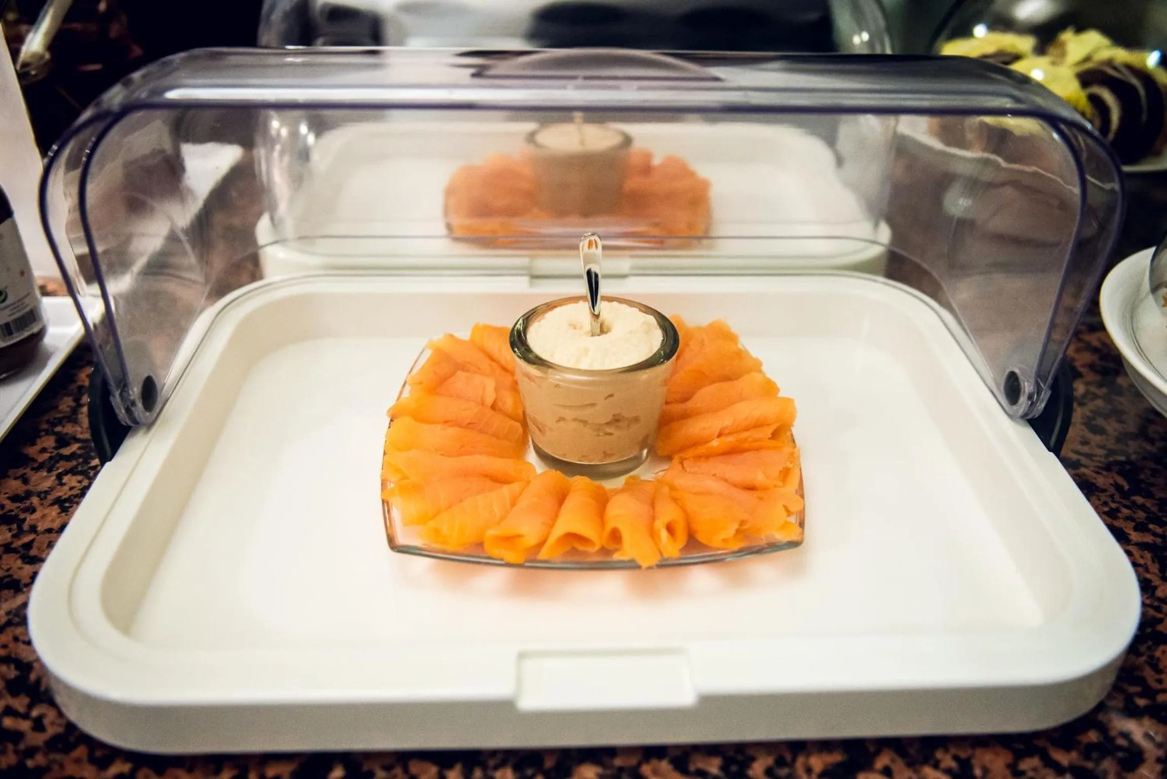 Food close-up in Hotel Domblick Garni