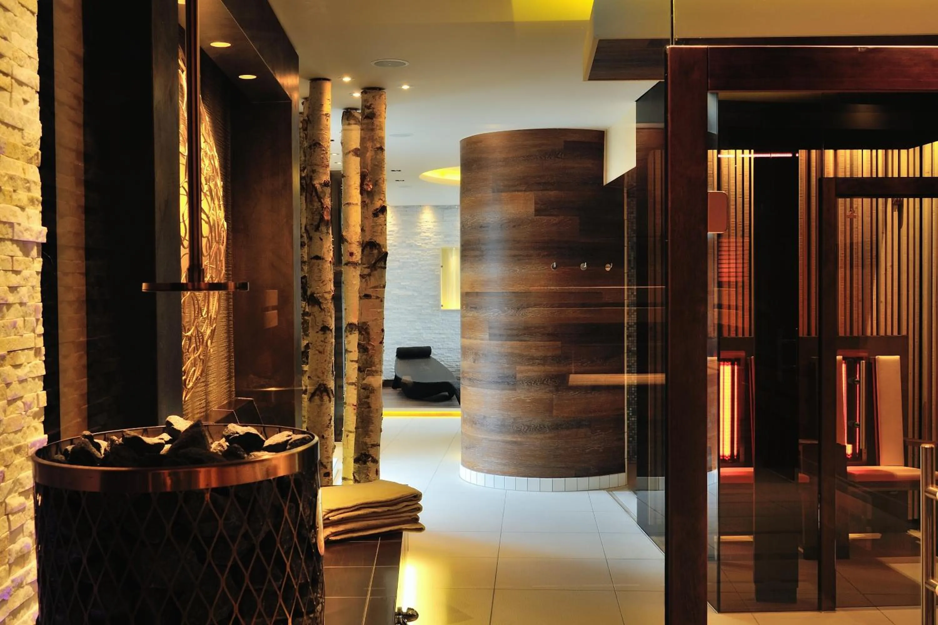 Sauna in BLOCK Hotel & Living