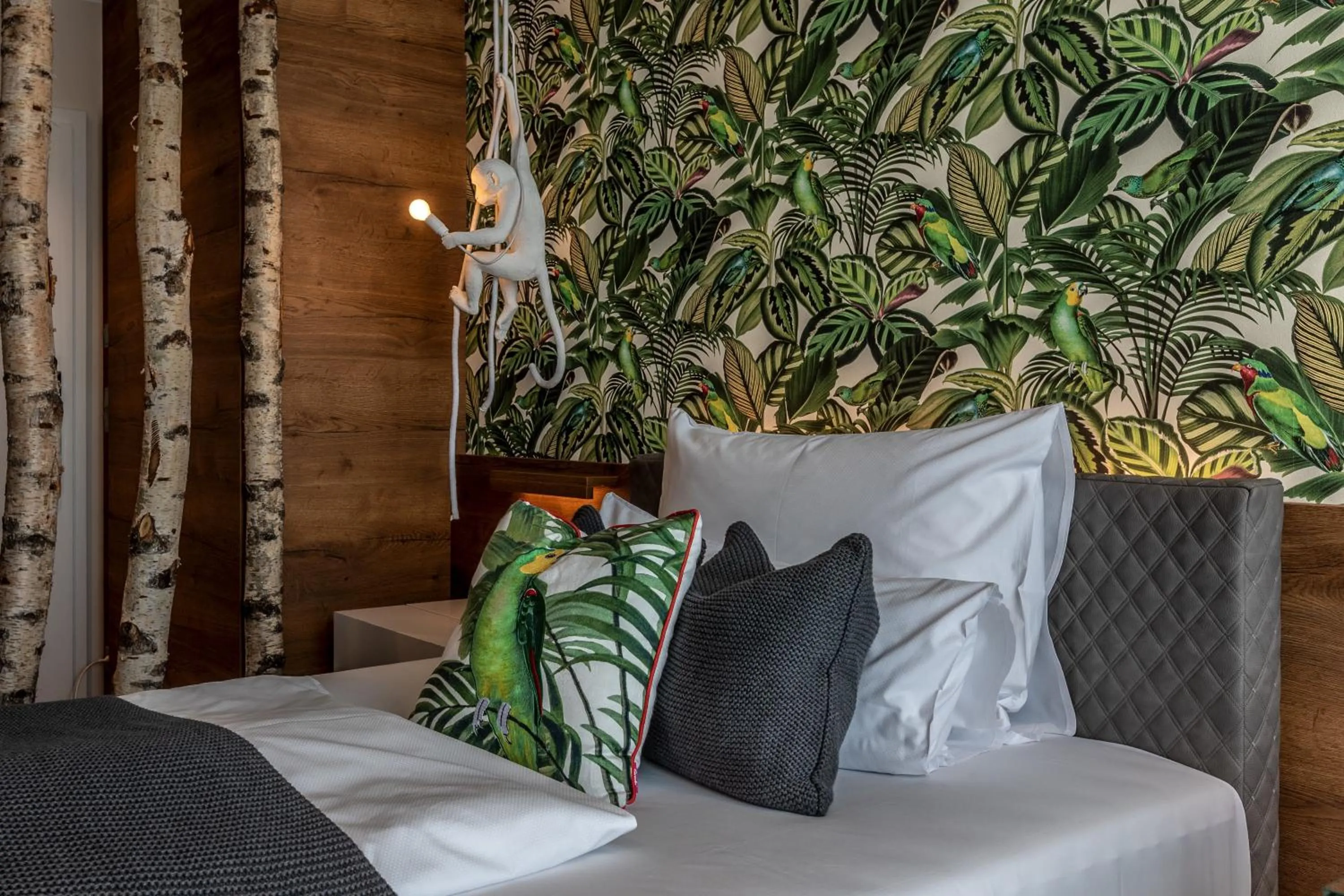 Bed in BLOCK Hotel & Living