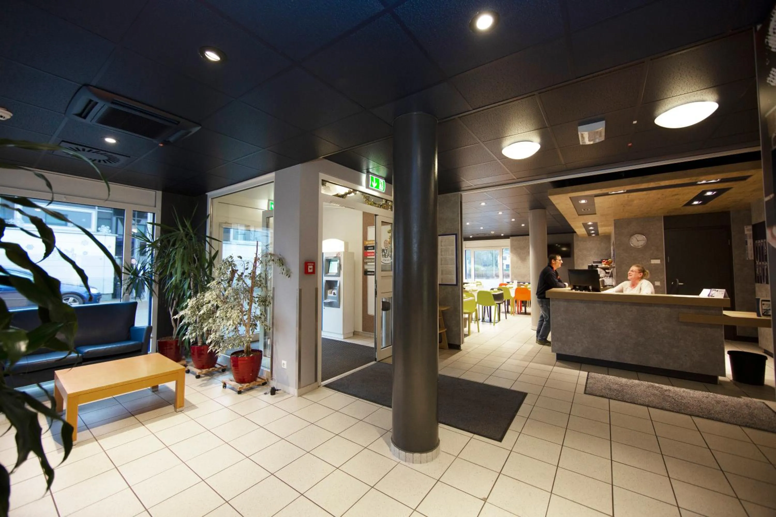 Lobby or reception in ibis budget Flensburg Handewitt