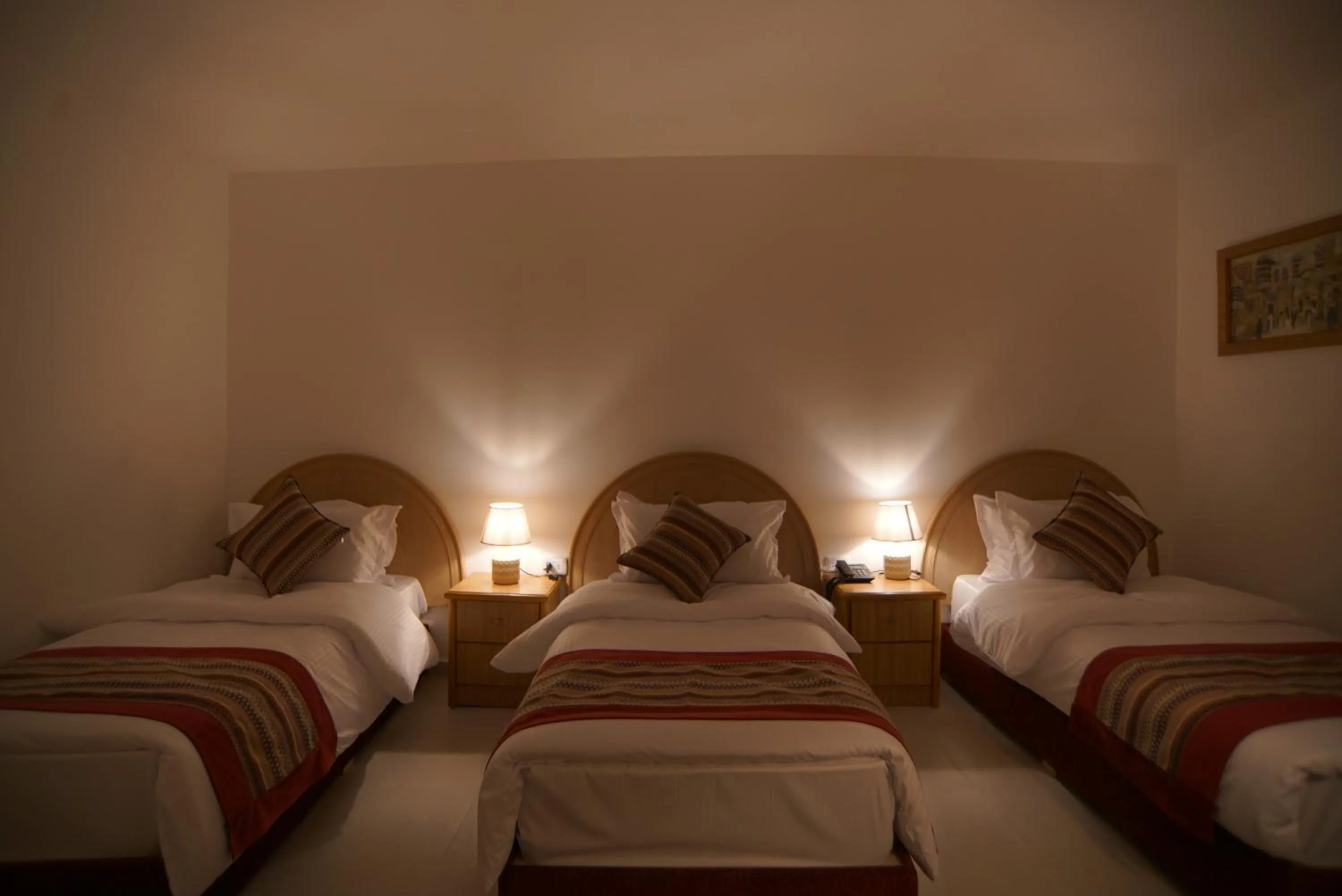 Photo of the whole room, Bed in Petra Plaza Hotel