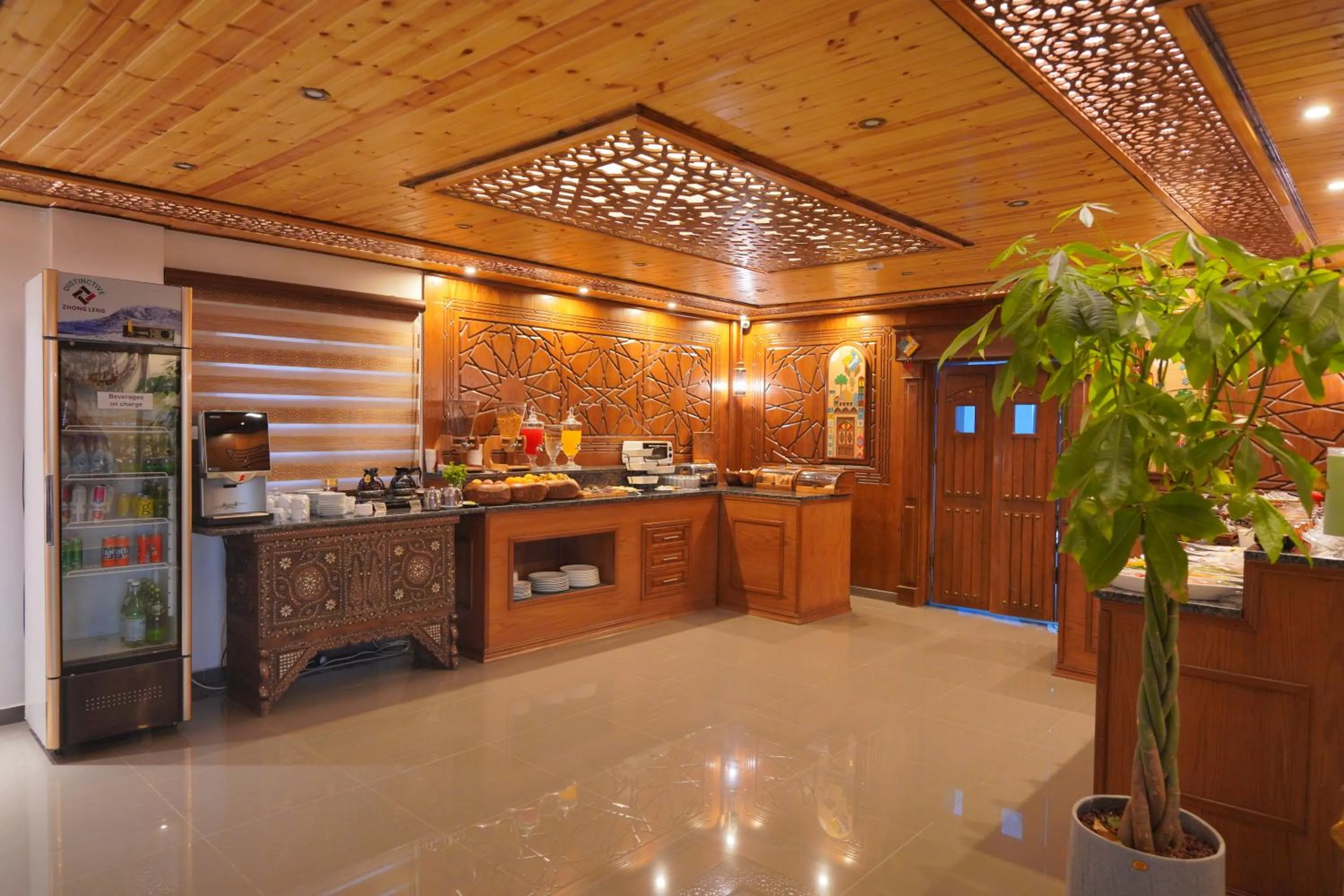 Breakfast in Petra Plaza Hotel