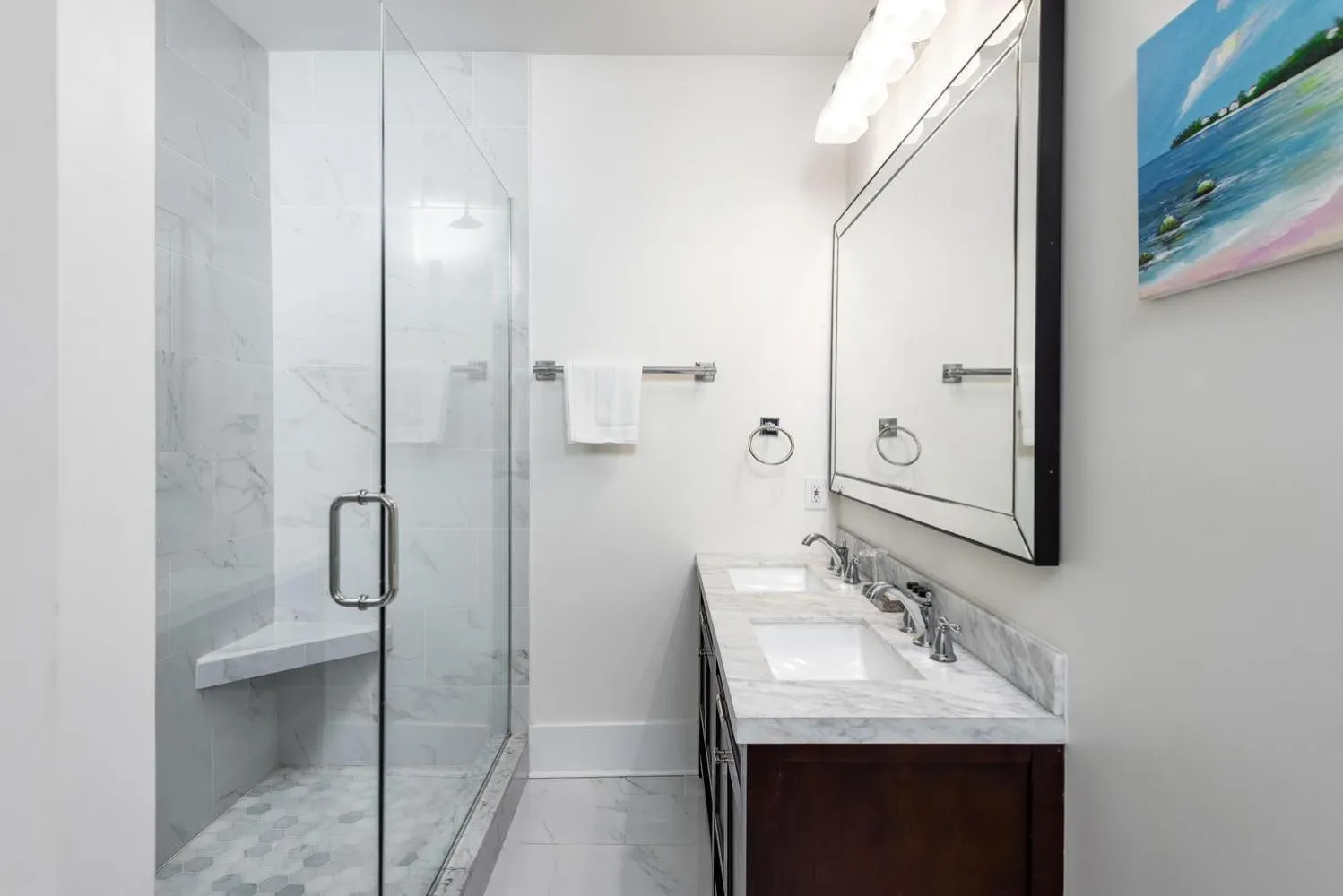 Shower in The Quarters on Spring