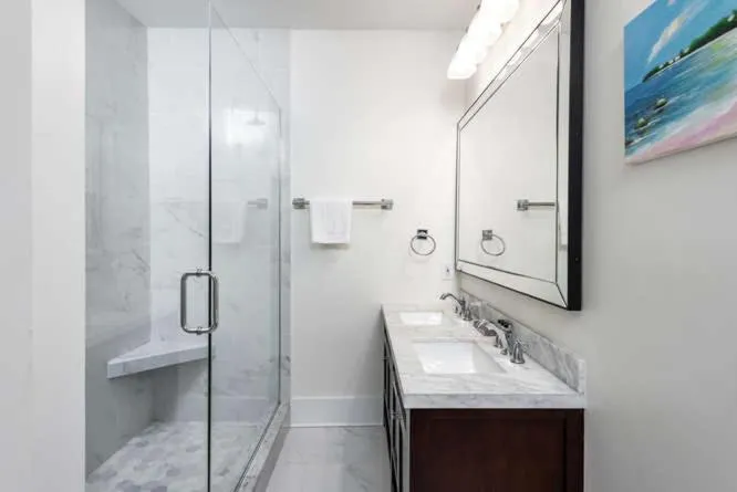 Shower in The Quarters on Spring