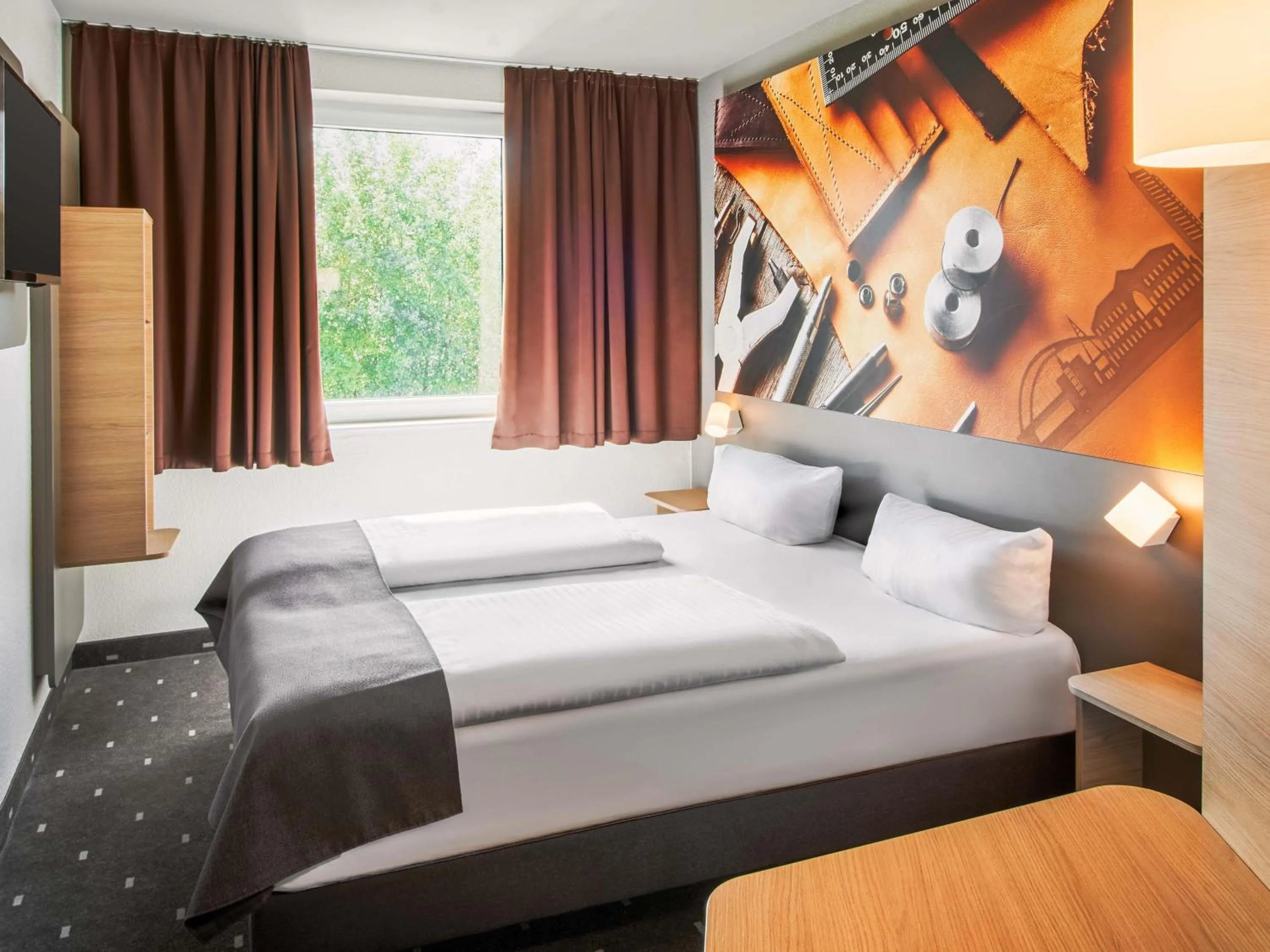 Photo of the whole room, Bed in B&B Hotel Offenbach-Süd