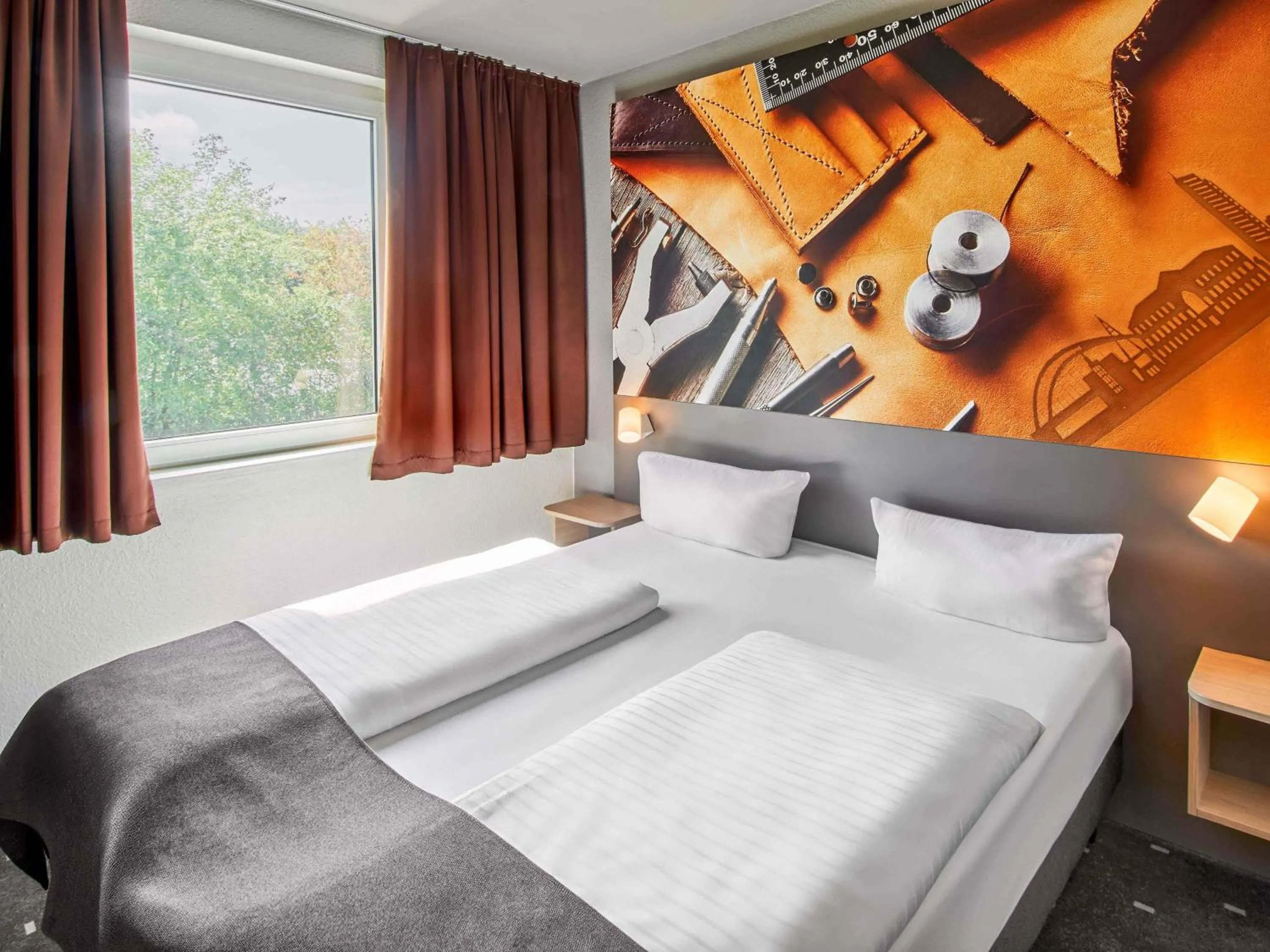 Photo of the whole room, Bed in B&B Hotel Offenbach-Süd