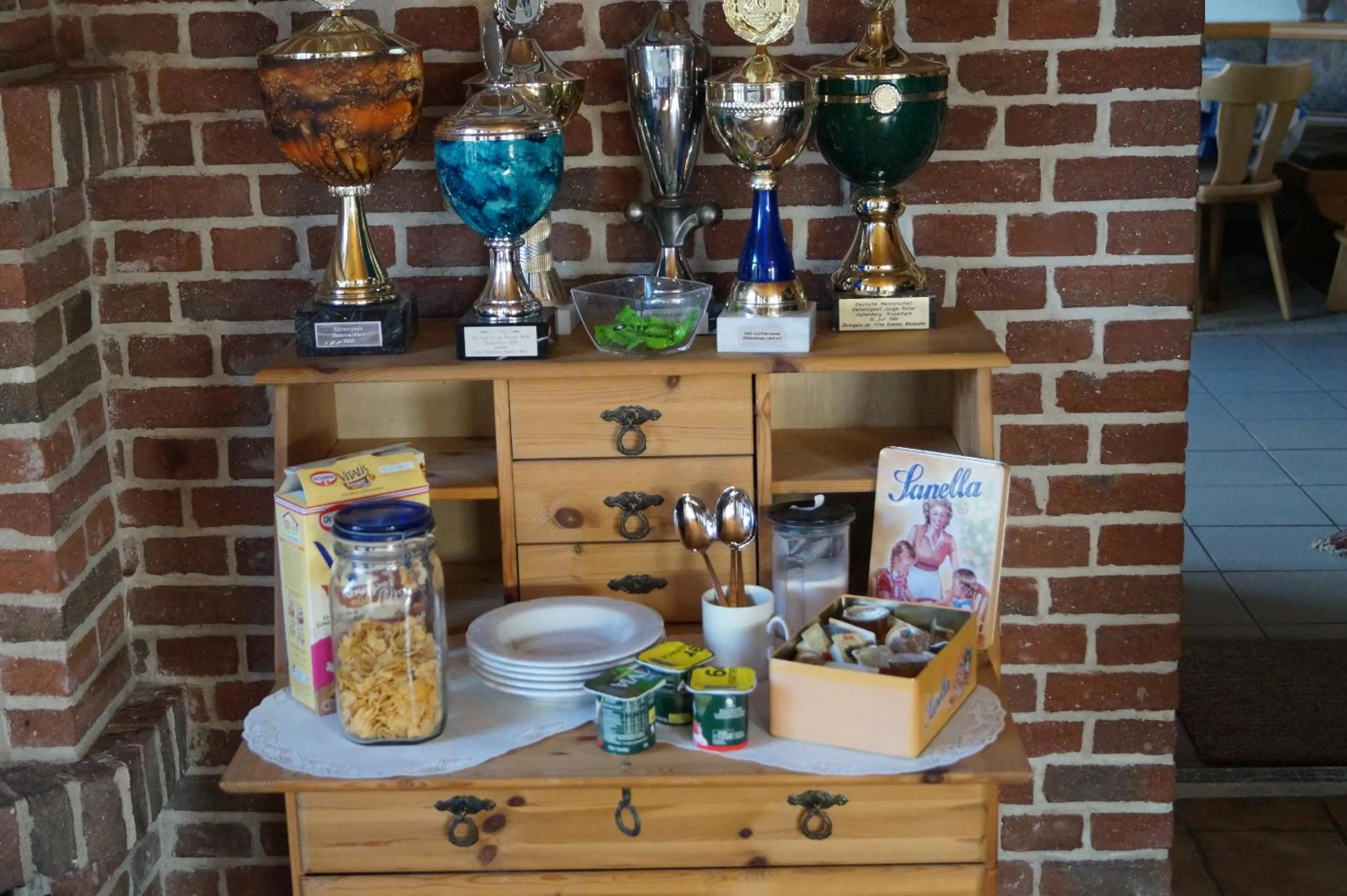 Food and drinks in Reiterhof Wollesen