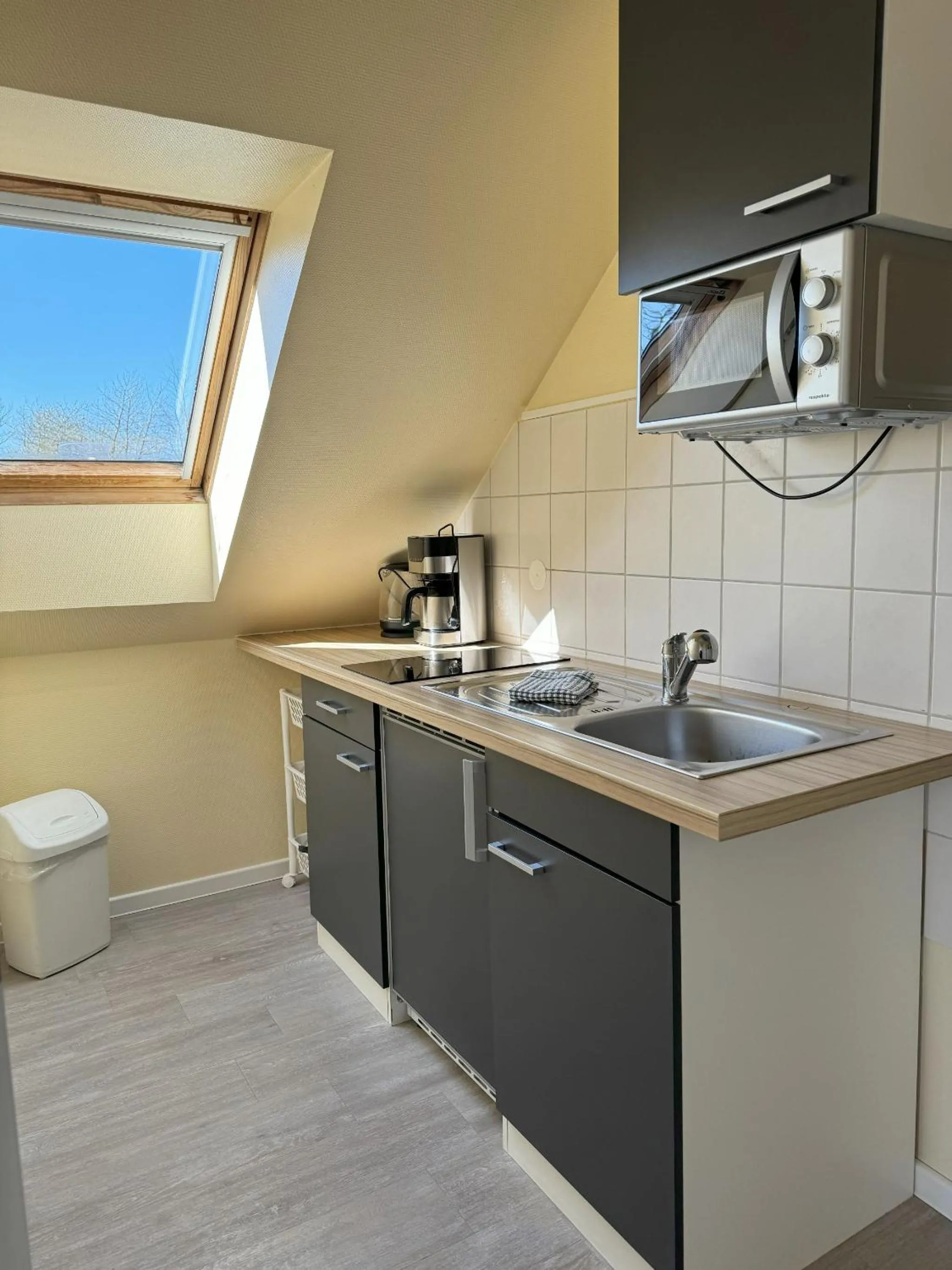 Kitchen or kitchenette in Reiterhof Wollesen