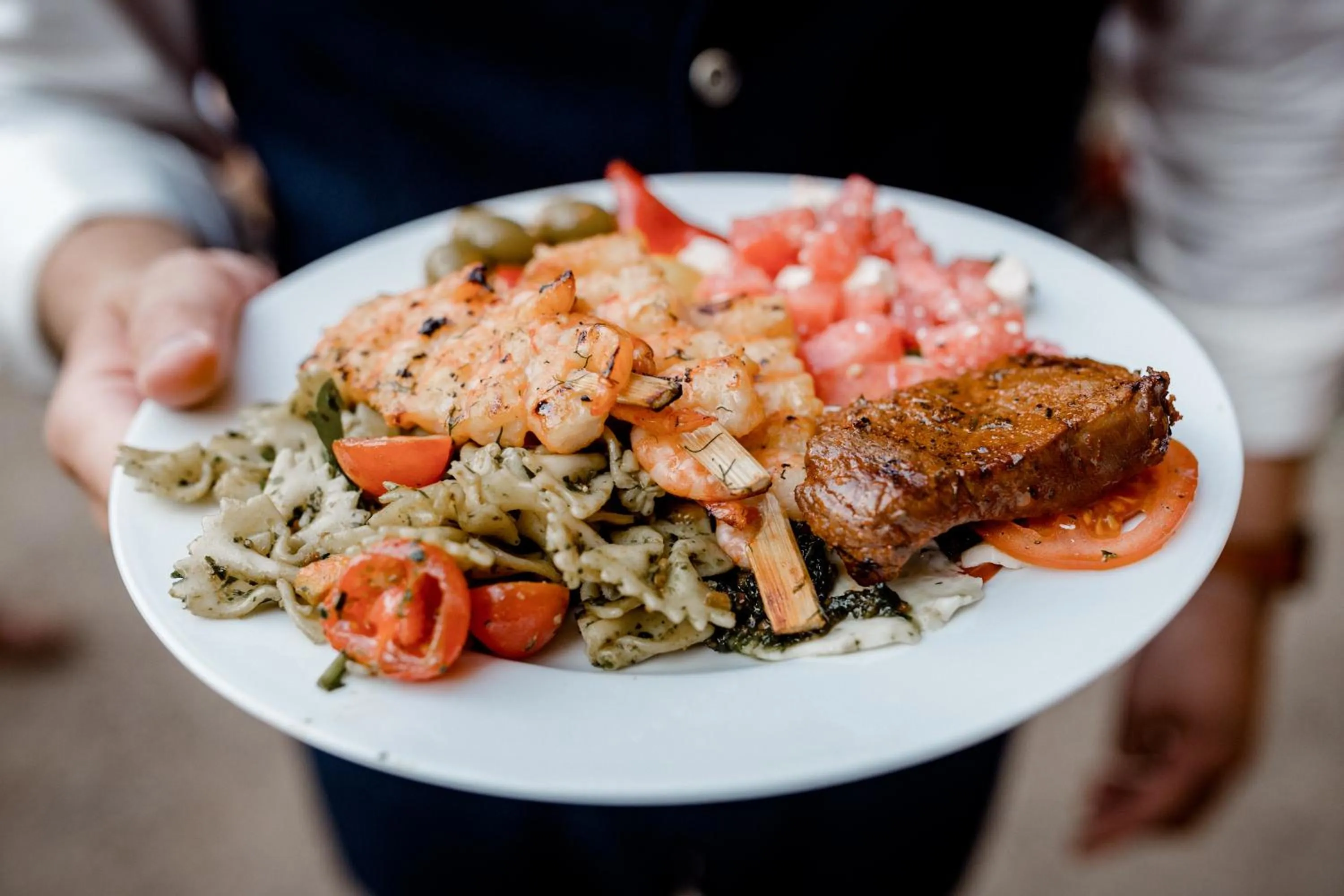 Dinner in Hotel Waldhof auf Herrenland