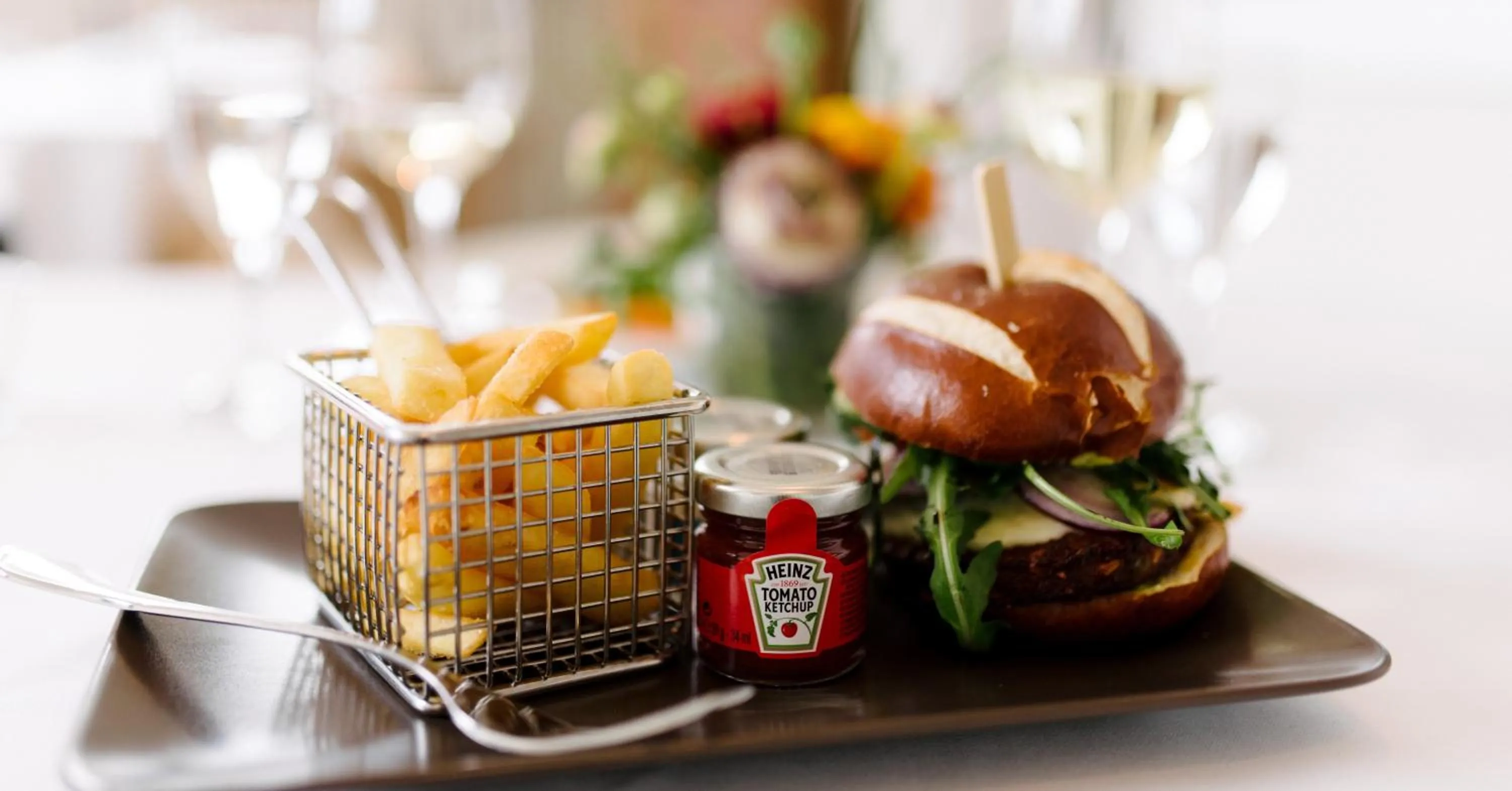 Food close-up in Hotel Waldhof auf Herrenland