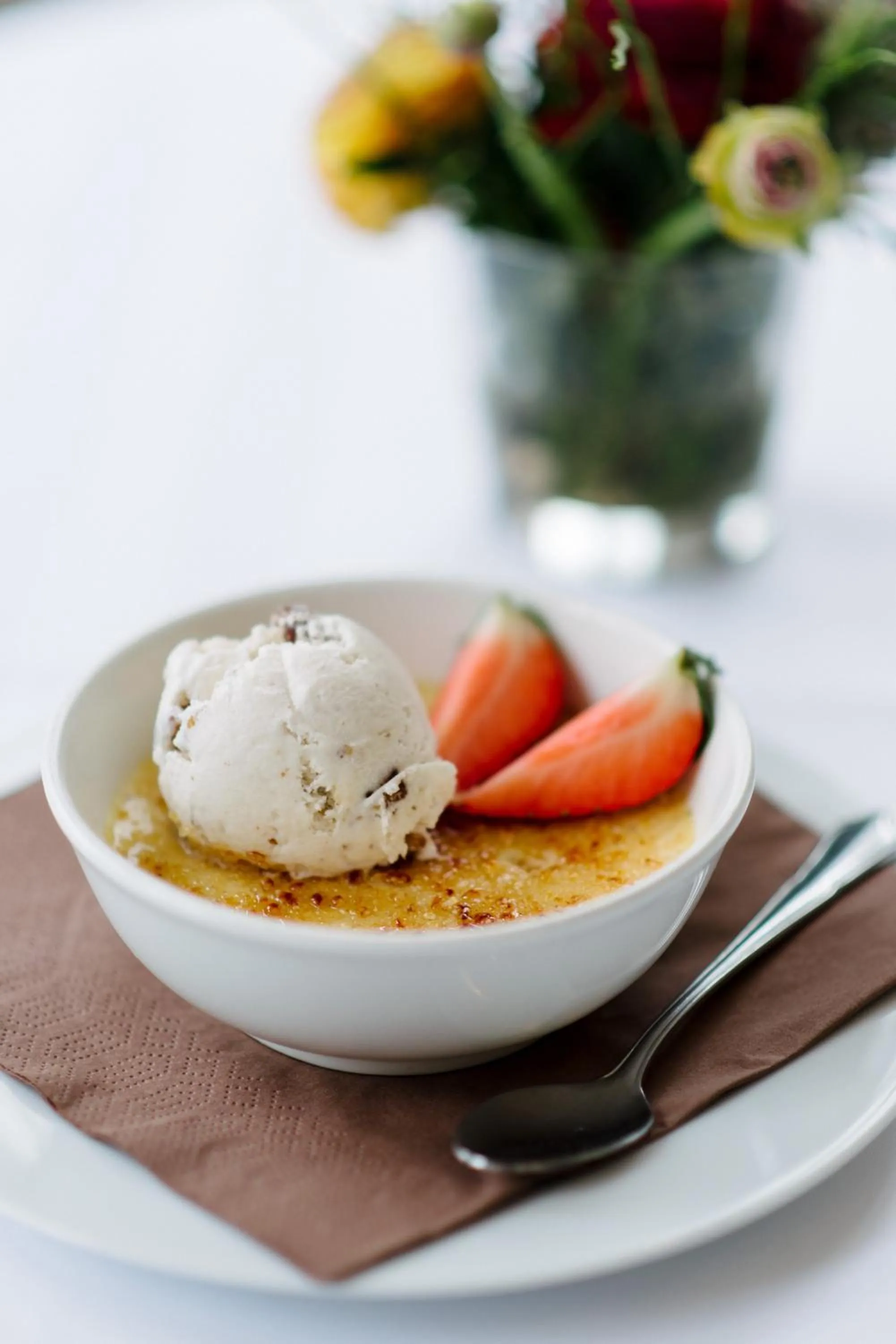 Food close-up in Hotel Waldhof auf Herrenland