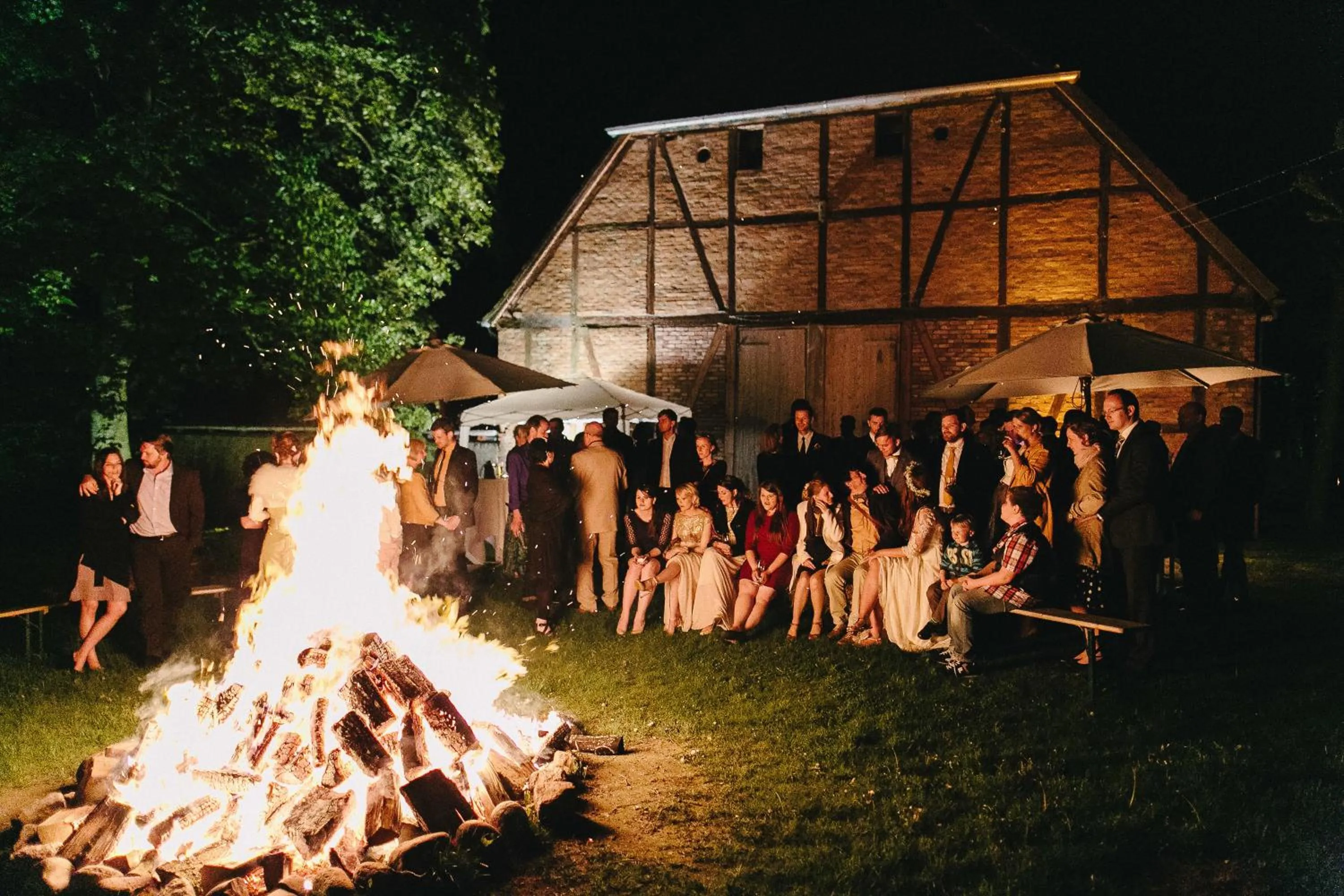Evening entertainment in Hotel Waldhof auf Herrenland