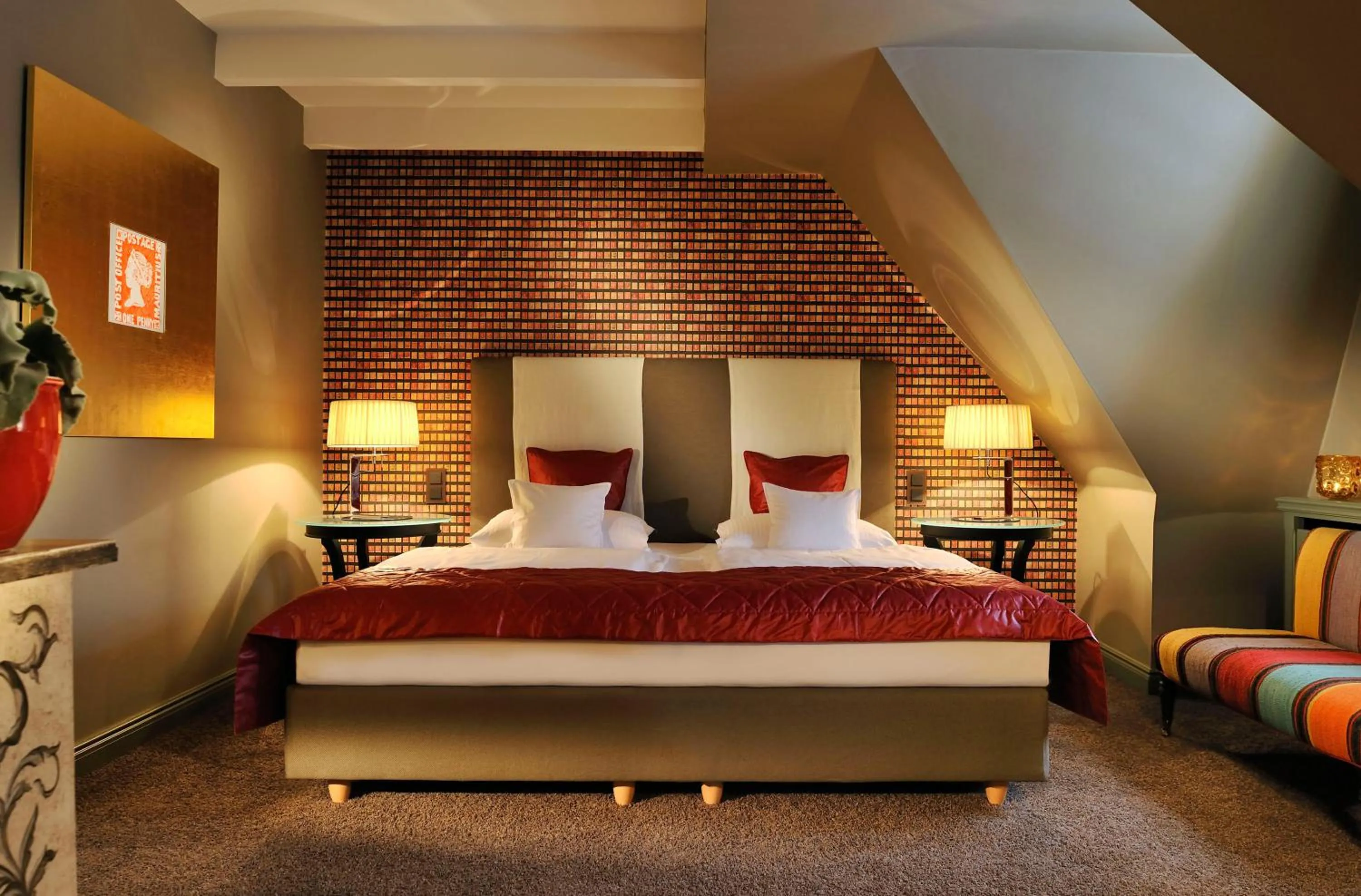 Bed in Hotel Village