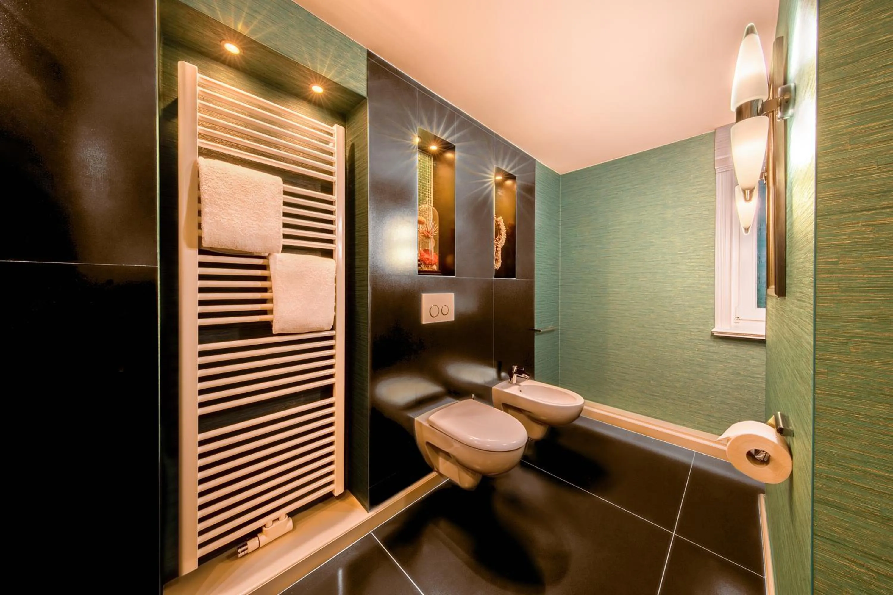 Bathroom in Hotel Village