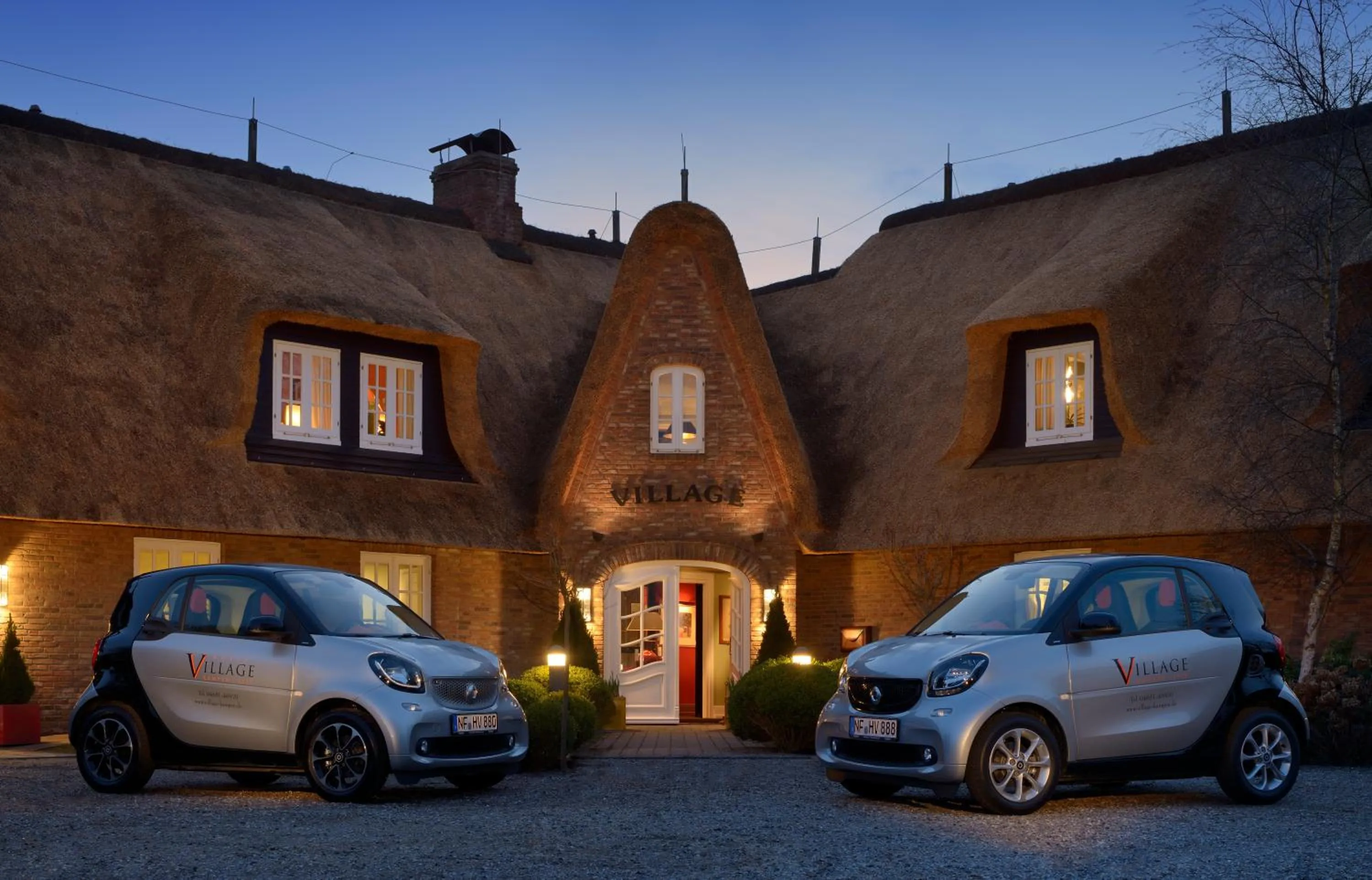 Patio in Hotel Village