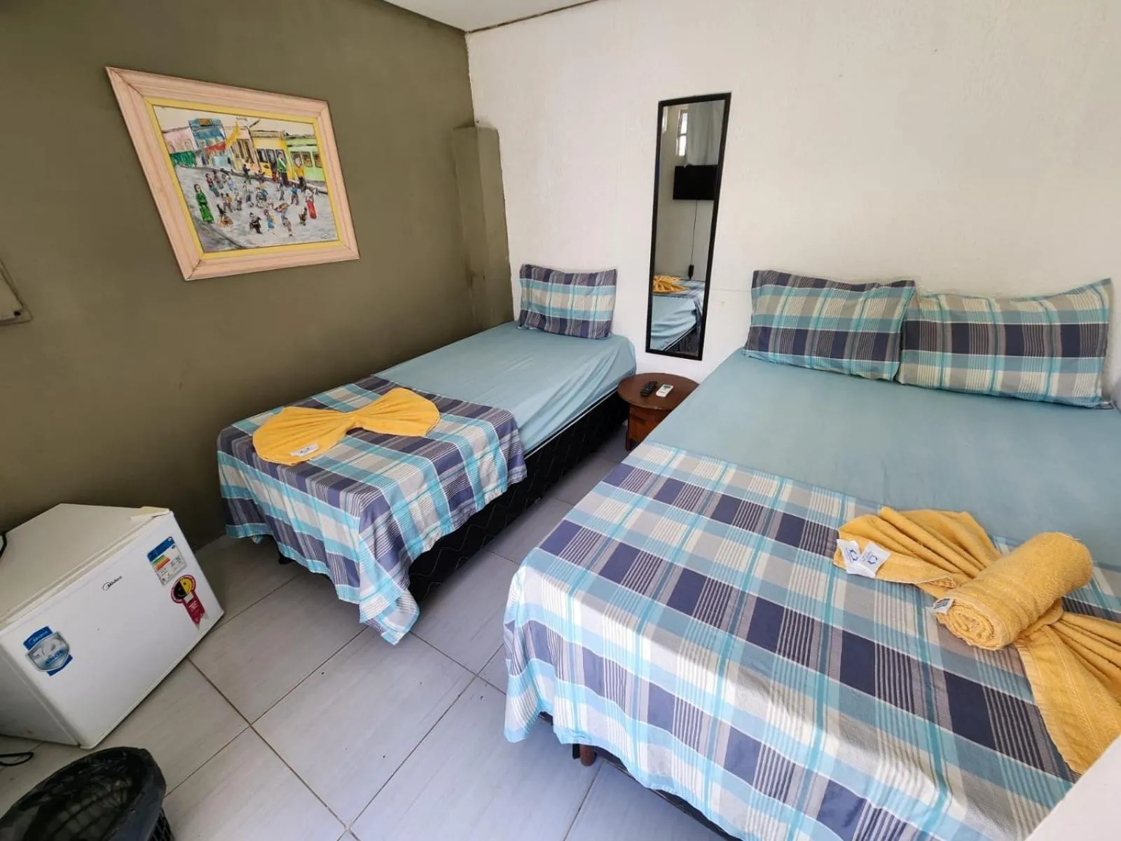 Bed in Casa do Meio Pousada