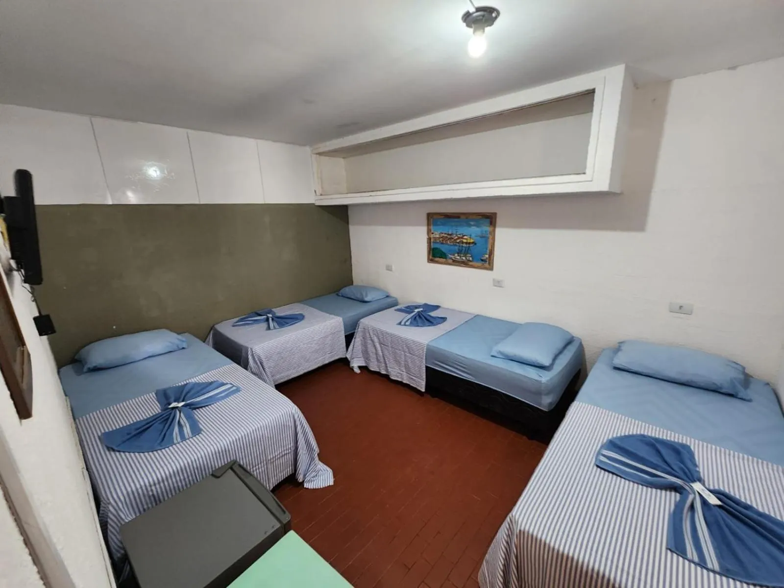 Bed in Casa do Meio Pousada