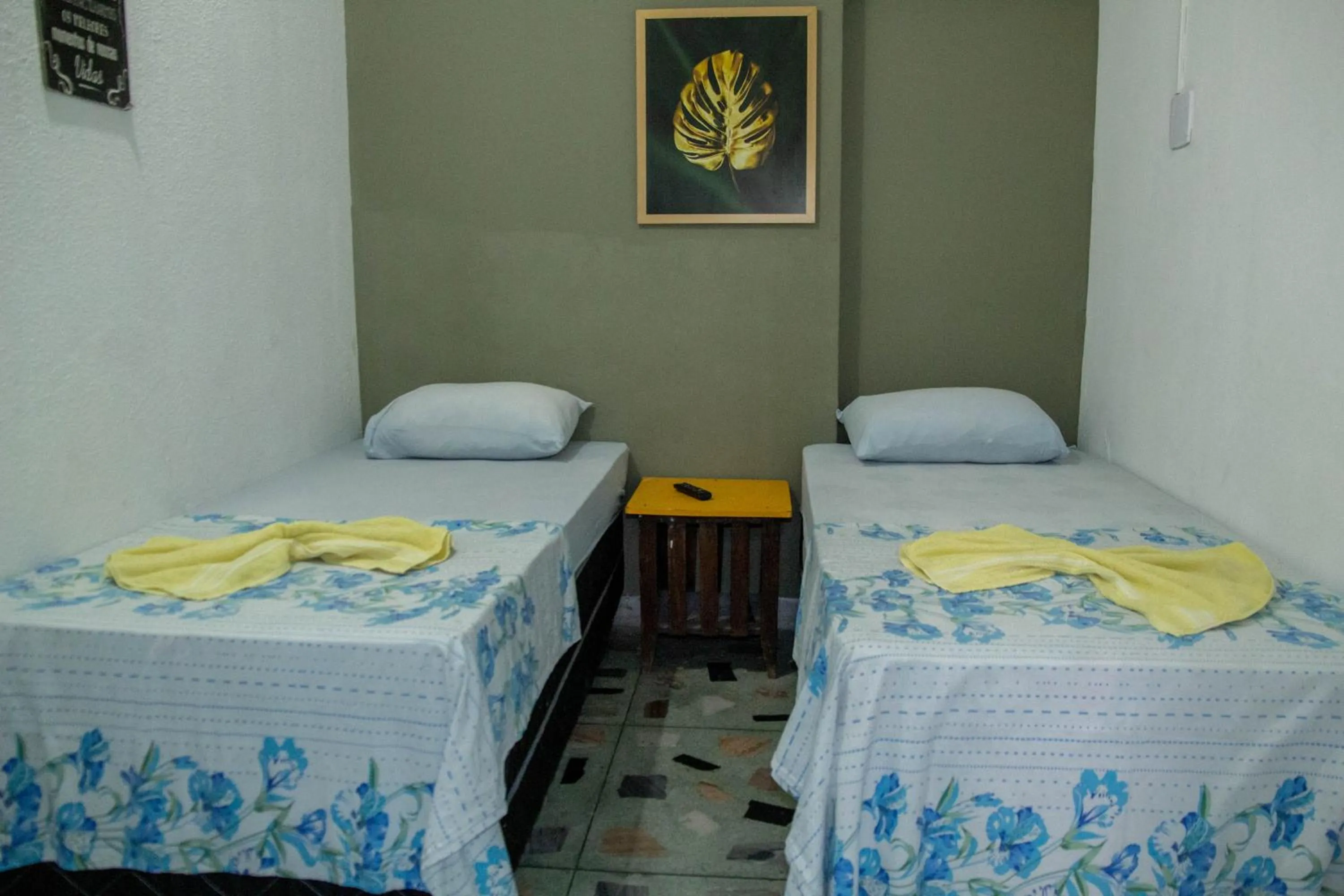 Bed in Casa do Meio Pousada