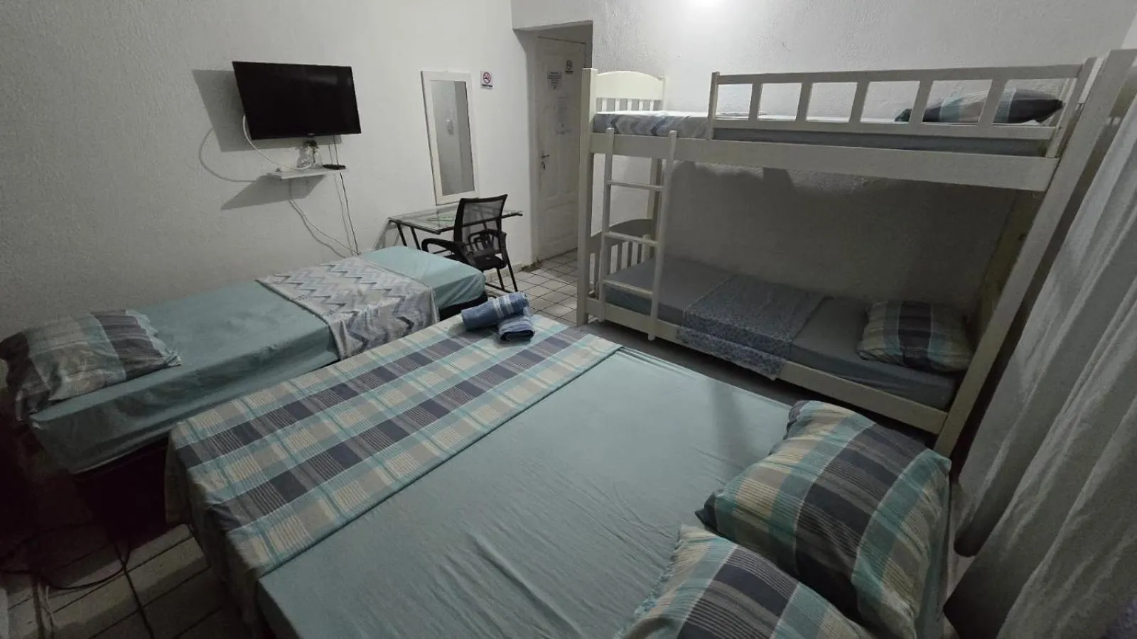 Bed in Casa do Meio Pousada