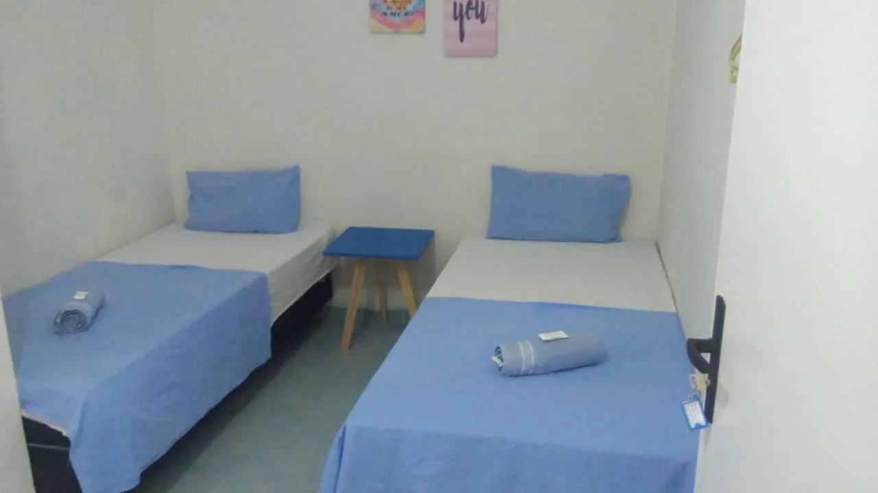 Bed in Casa do Meio Pousada