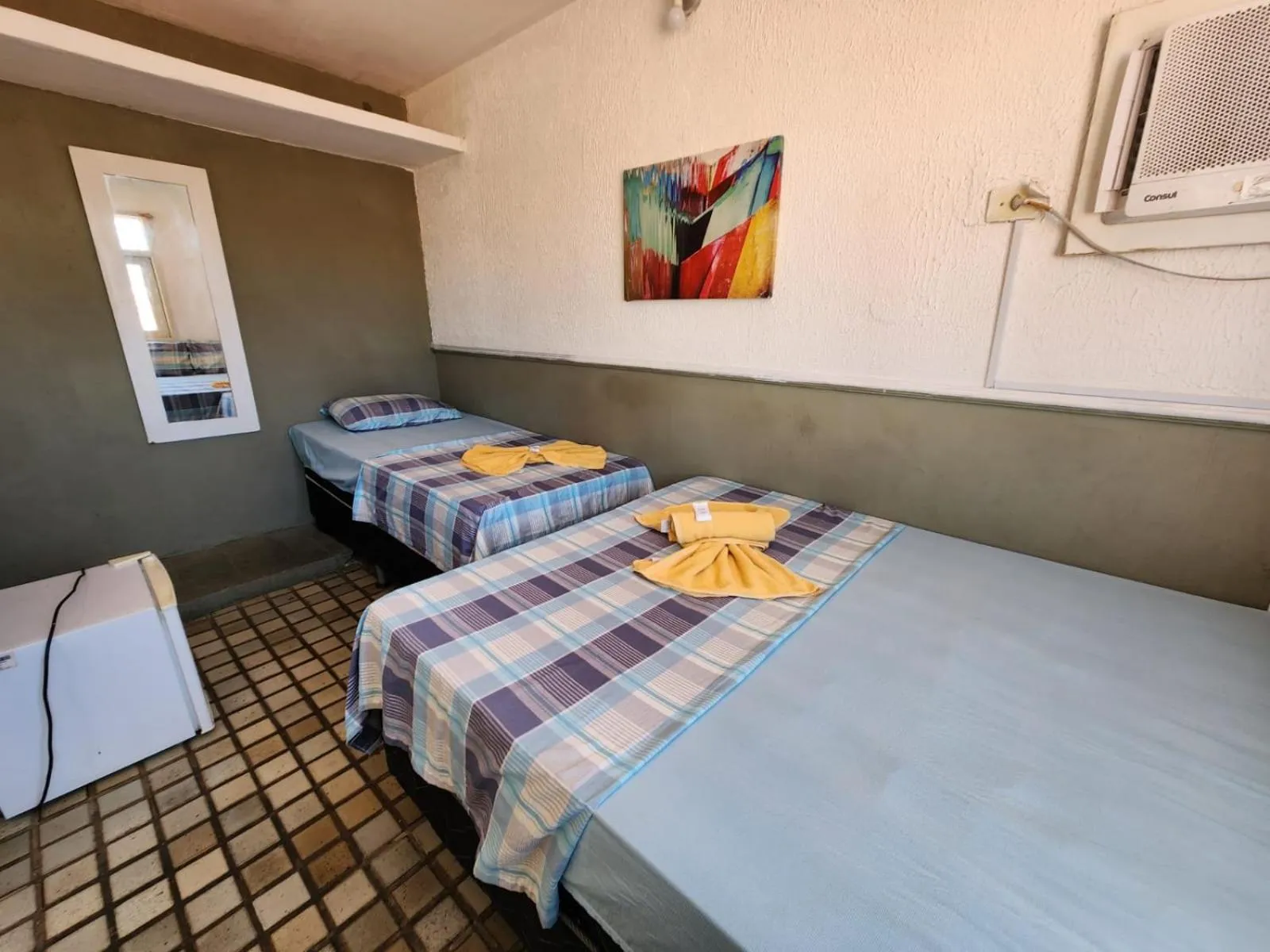 Bed in Casa do Meio Pousada