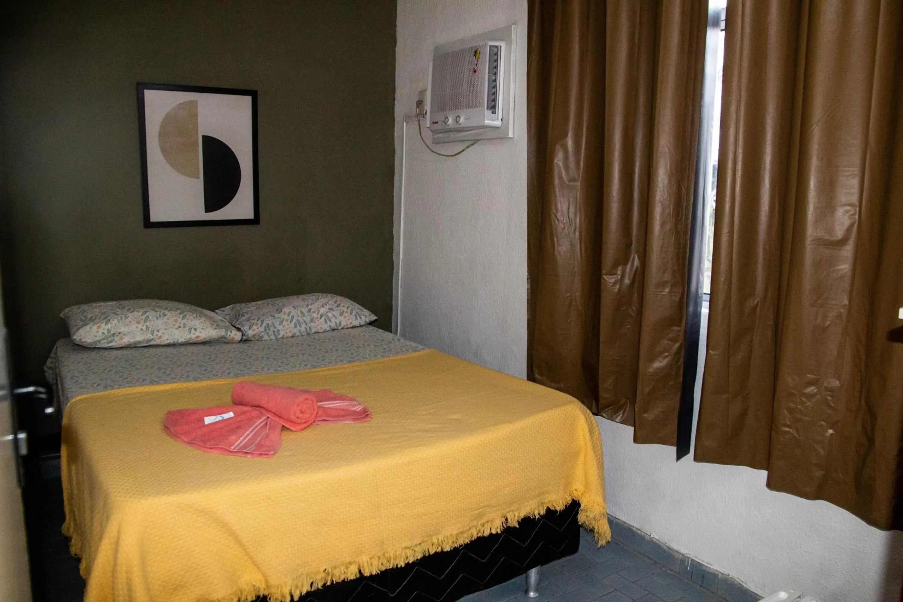 Bed in Casa do Meio Pousada