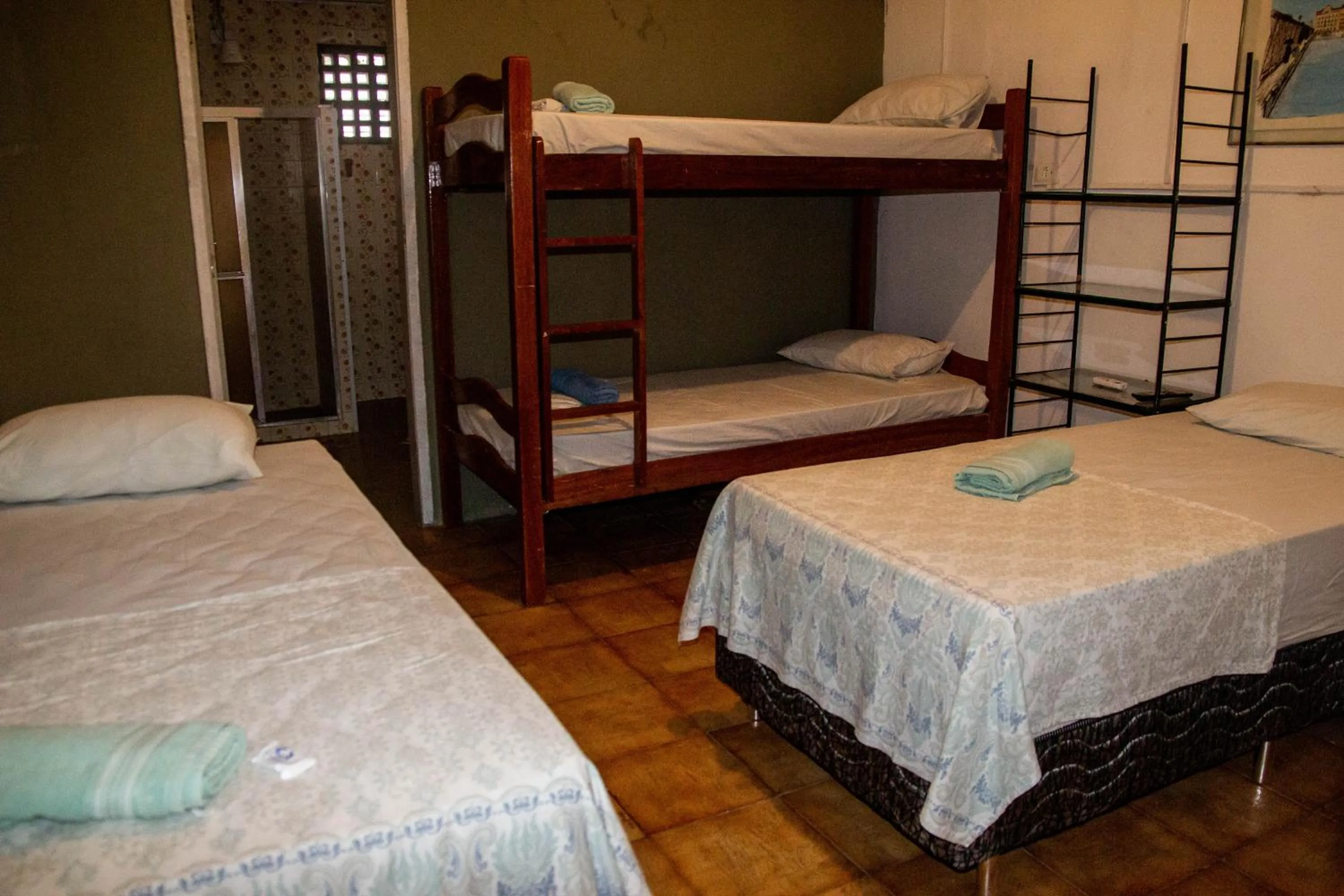 Bed in Casa do Meio Pousada