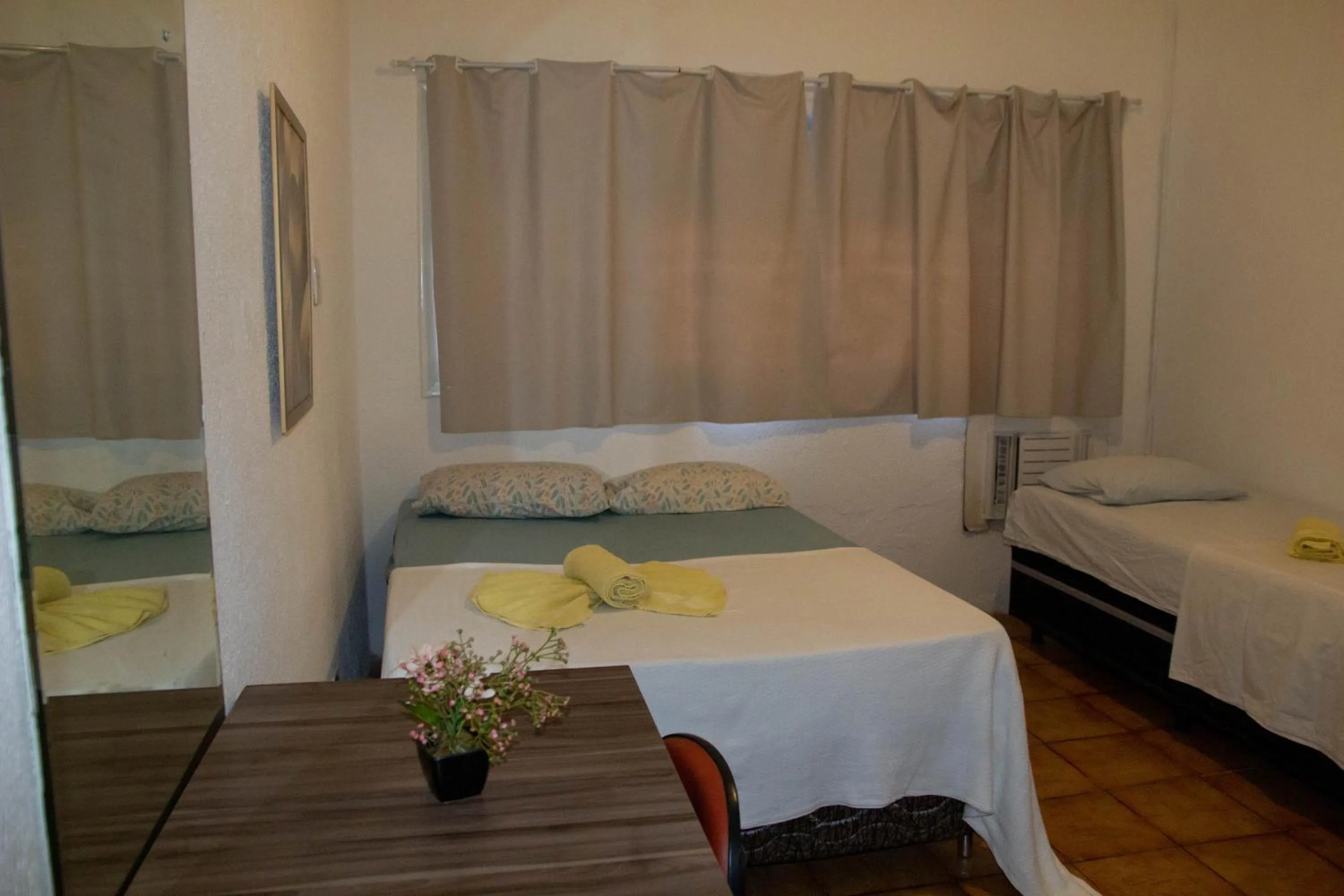 Bed in Casa do Meio Pousada