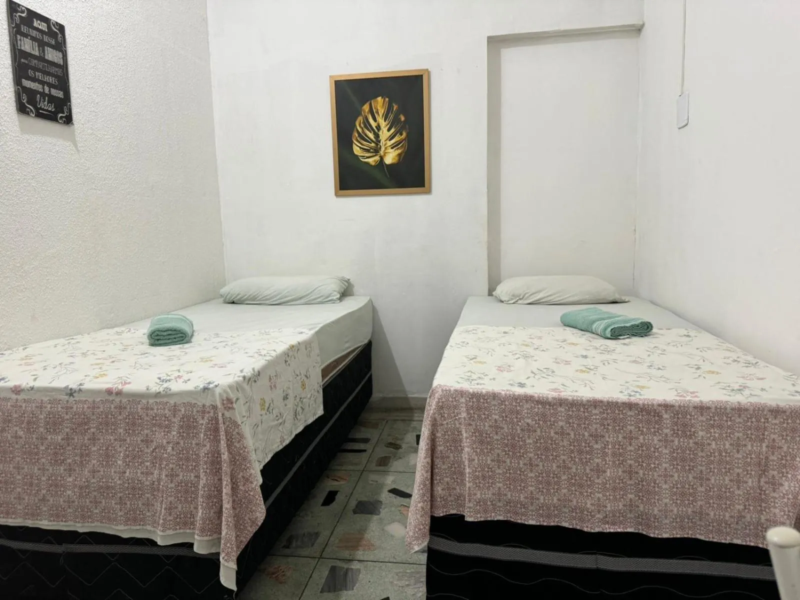 Bed in Casa do Meio Pousada