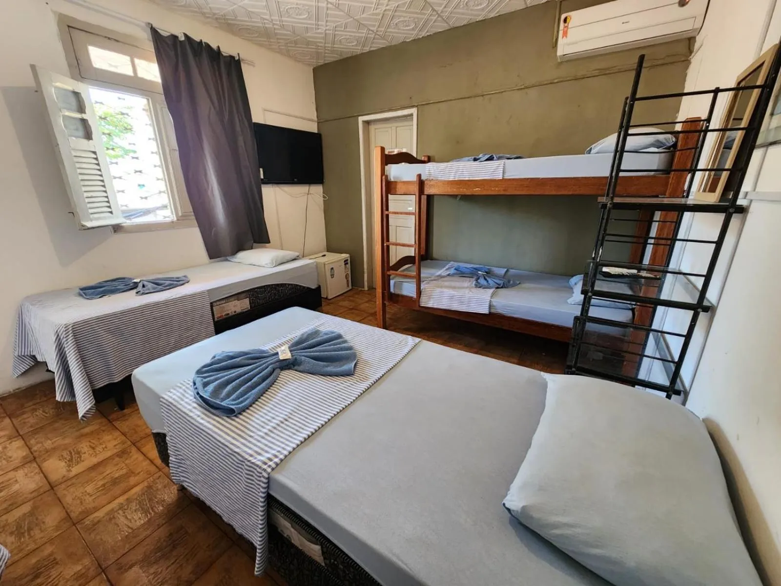 Bed in Casa do Meio Pousada