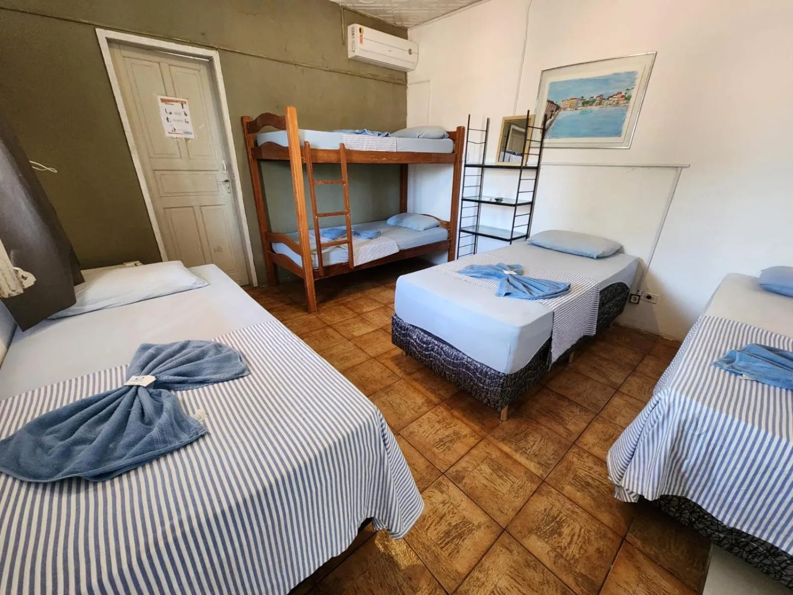 Bed in Casa do Meio Pousada