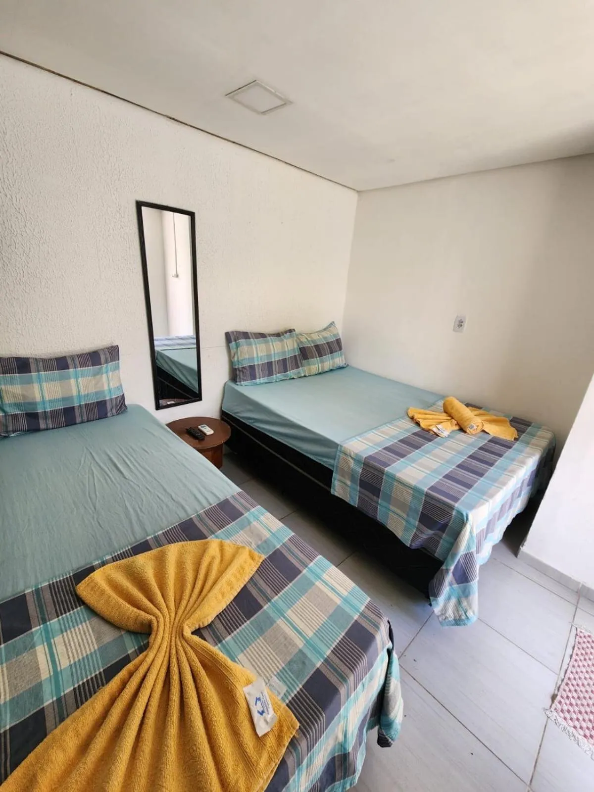 Bed in Casa do Meio Pousada