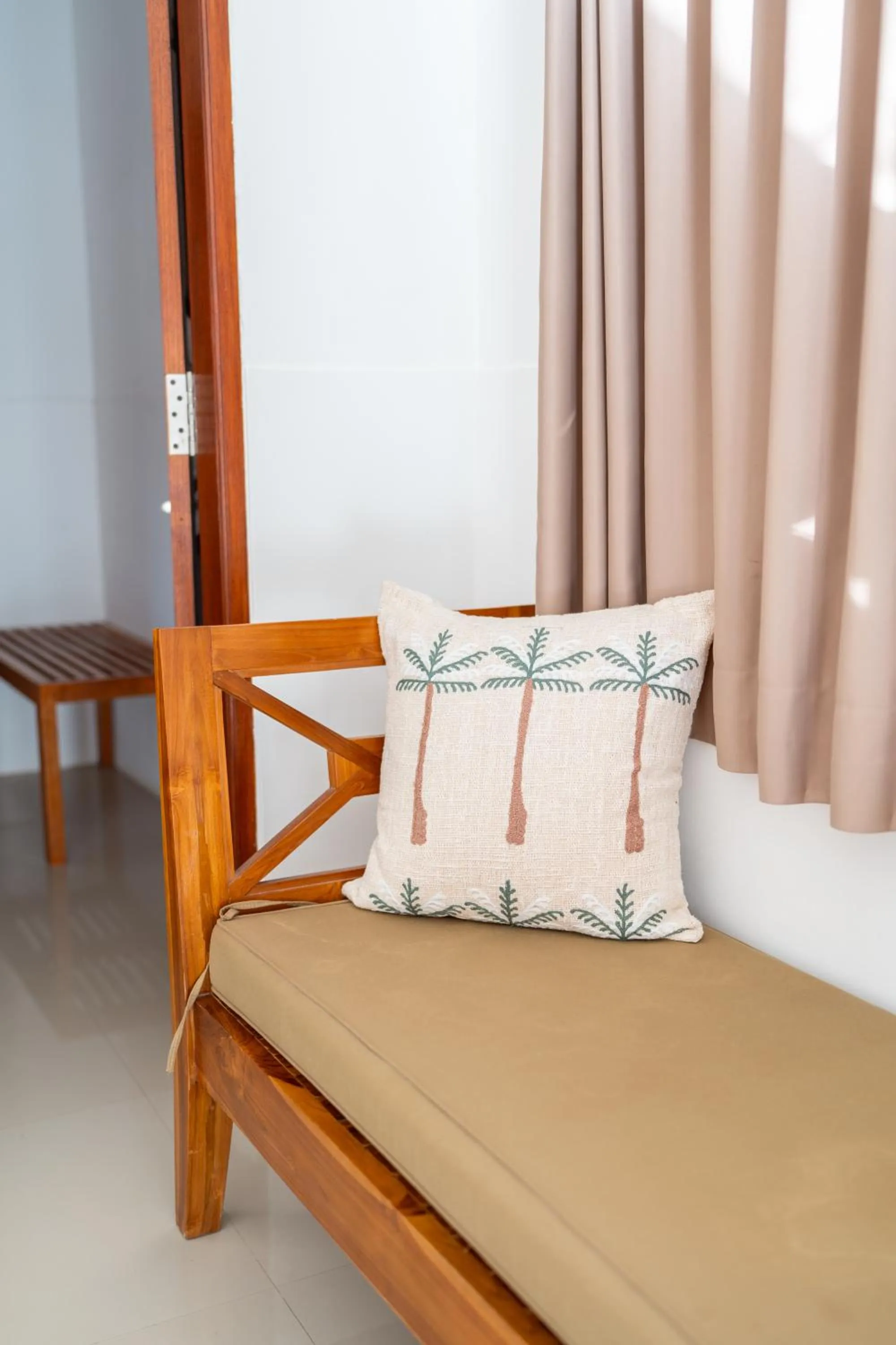 Bed in Nusa Indah Onai Hotel