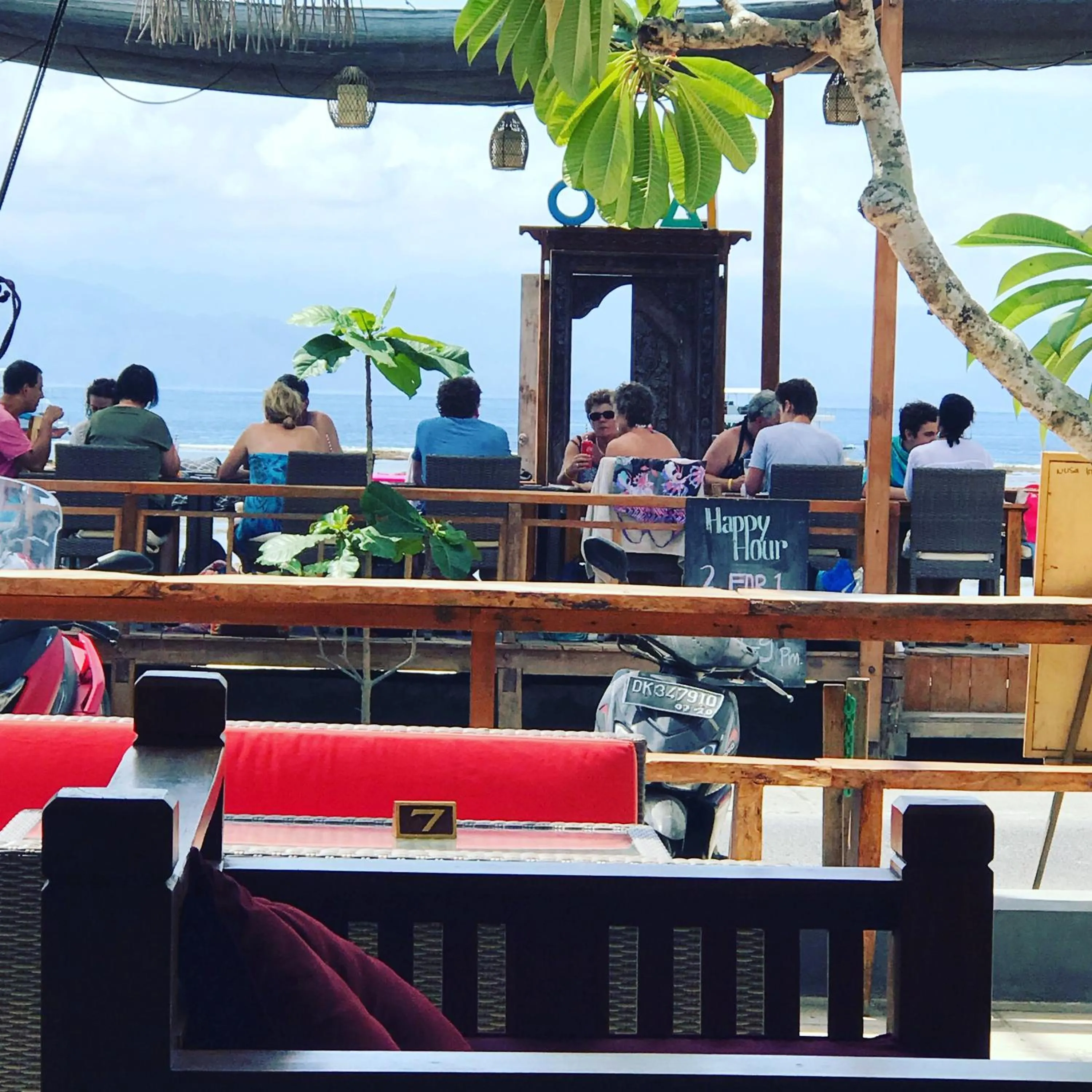 People in Nusa Indah Onai Hotel