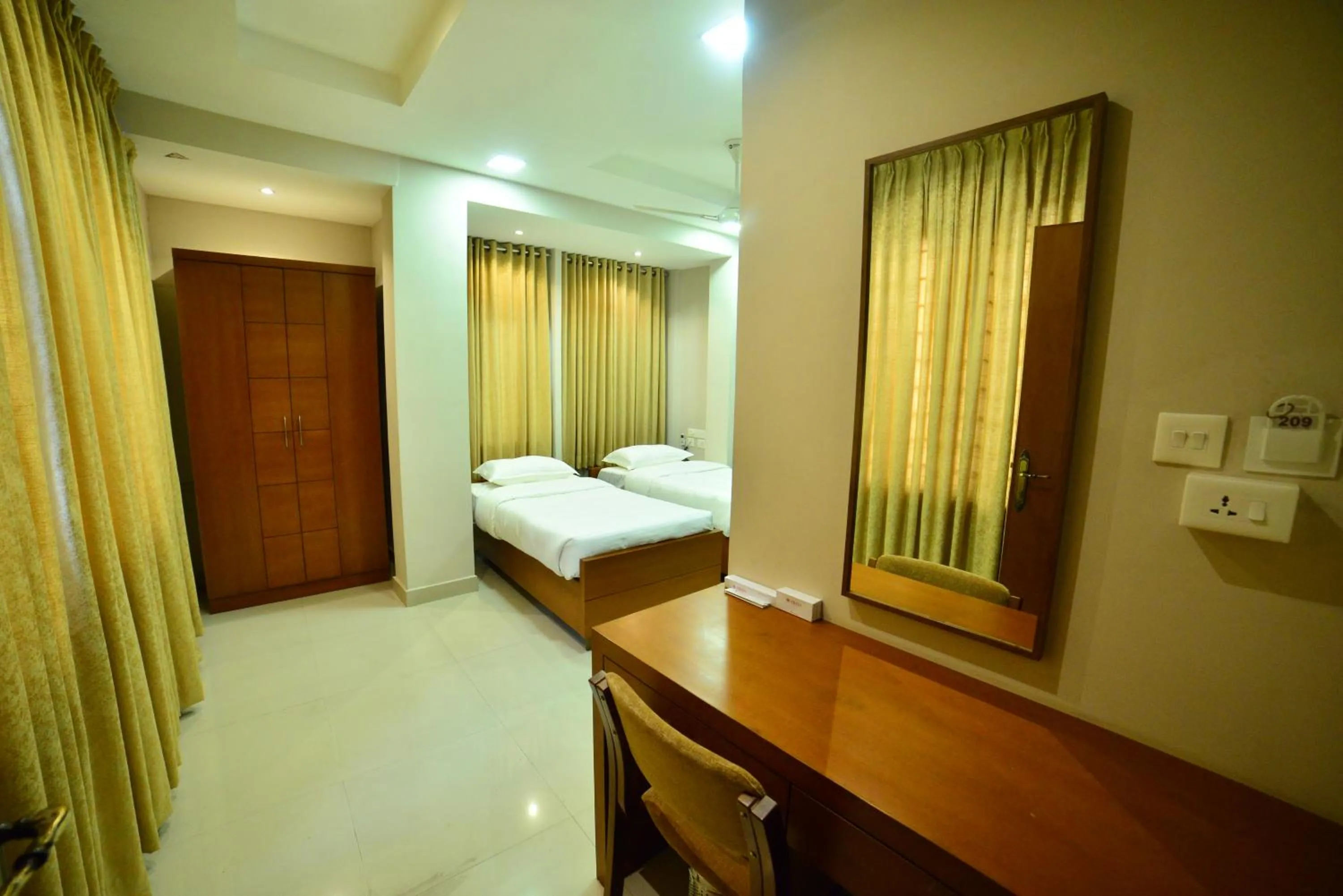 Photo of the whole room, Bed in Hotel Priya