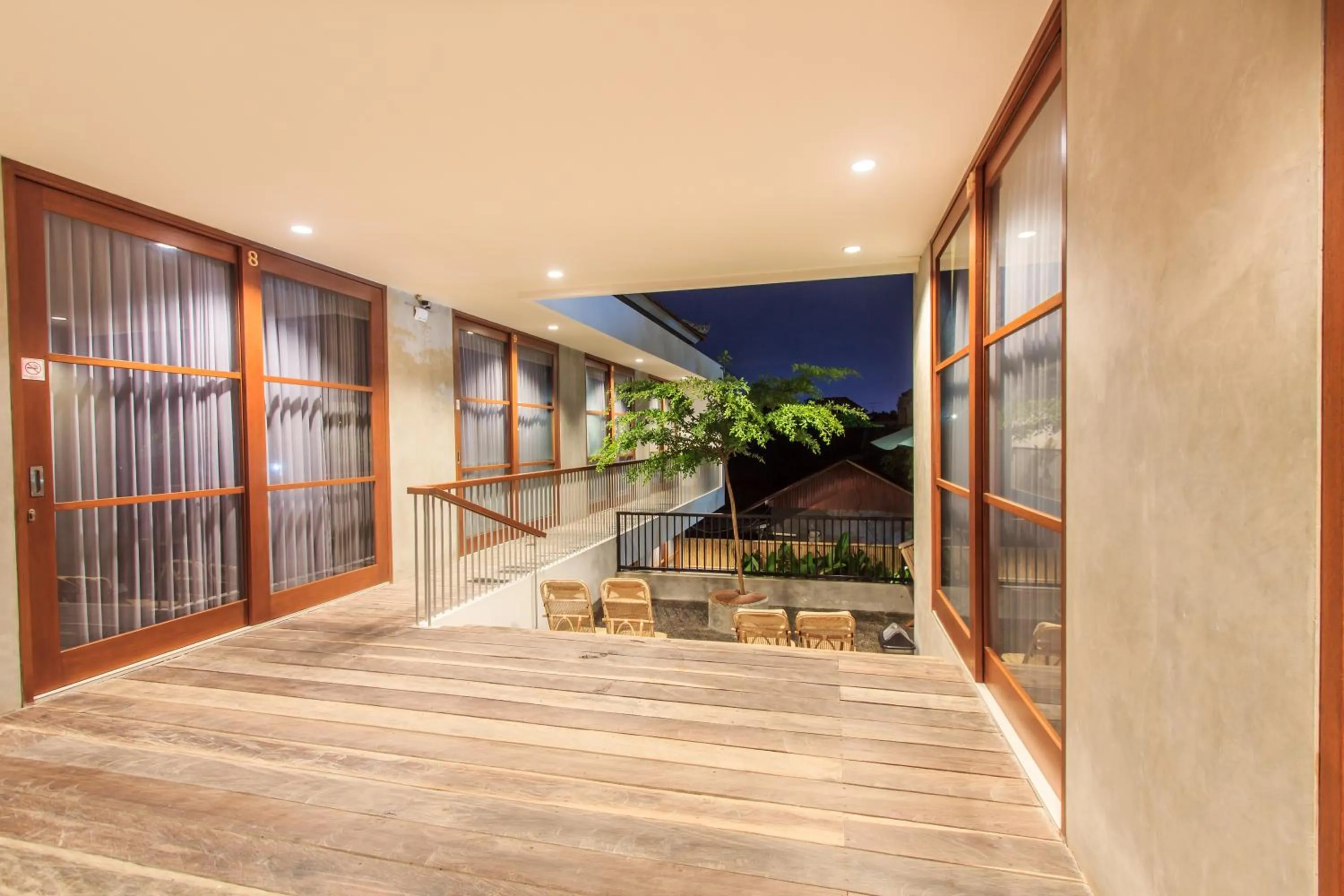 Balcony/Terrace in The jero 18 kuta guest house