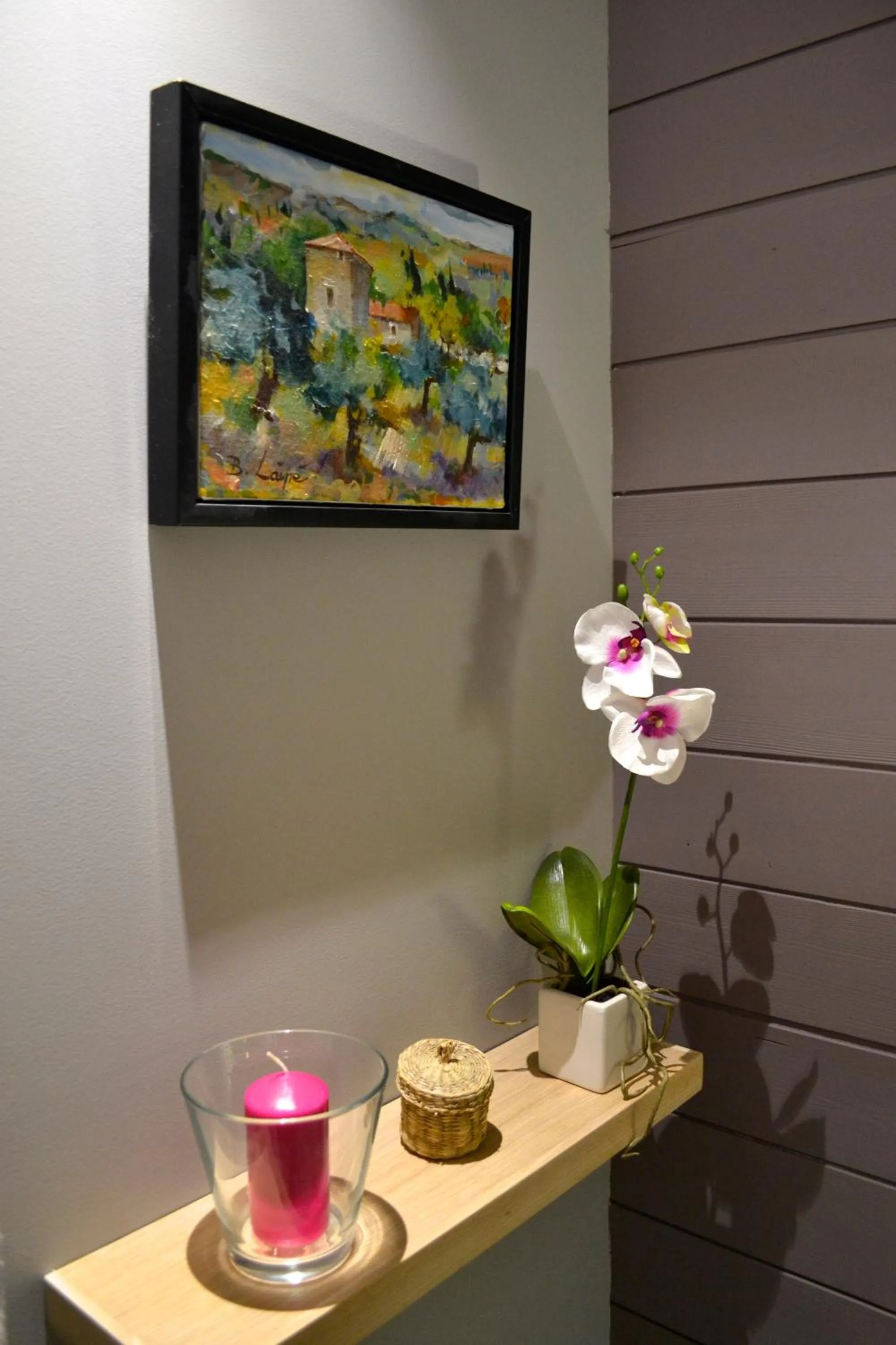 Decorative detail in les tamaris