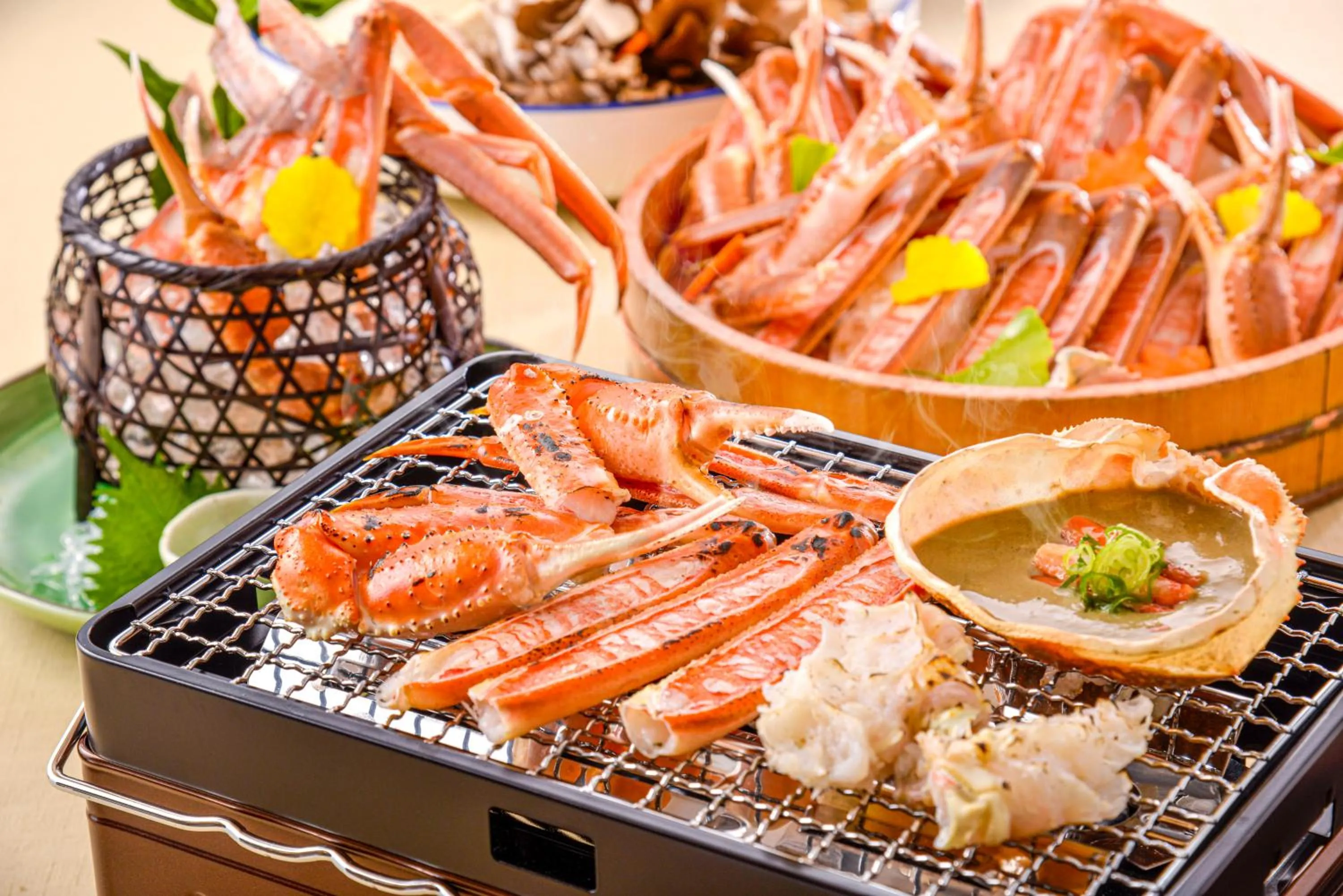 Food close-up in The Gran Resort Kinosaki